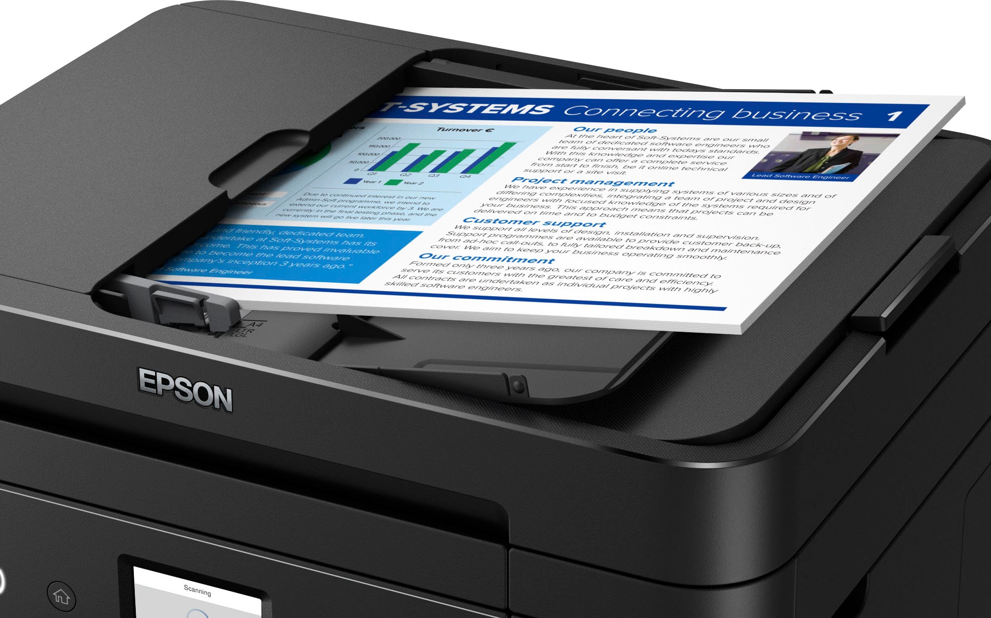 Epson Multifunktionsdrucker »WORKFORCE WF-2880DWF«
