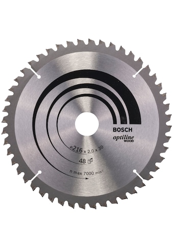 Bosch Professional Kreissägeblatt »Optiline Wood«, 216 x 30 x 2,0 mm, 48 kaufen