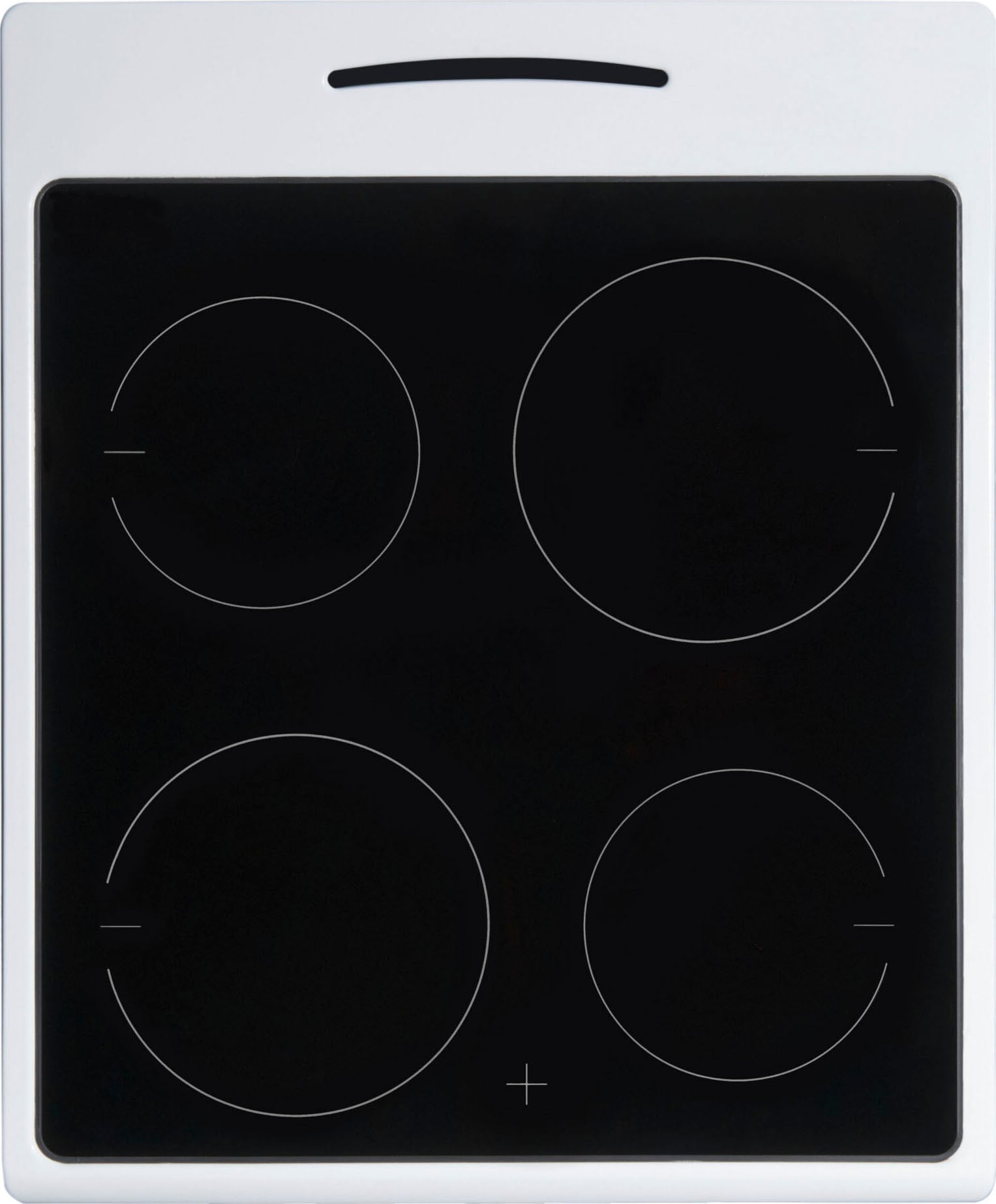 Amica Elektro-Standherd »SHC 903 031 W«, mit Teleskopauszug nachrüstbar, Steam Clean