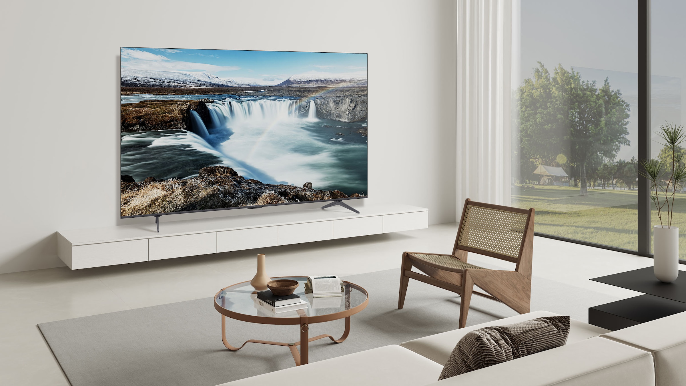 TCL LED-Fernseher »98T8D« 248 cm/98 ″ Smart-TV