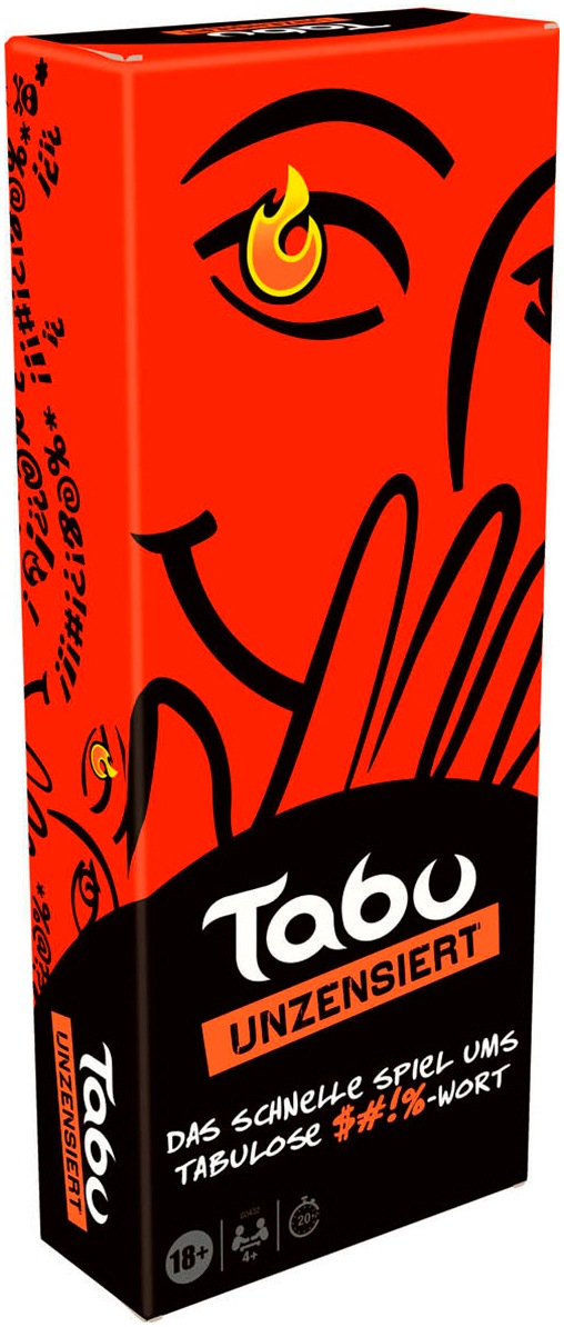 Hasbro Spiel »Tabu Unzensiert«