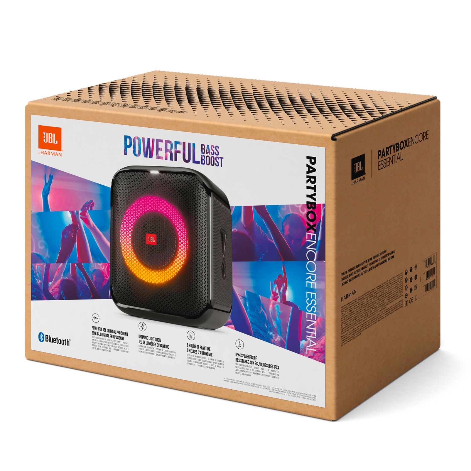 JBL Bluetooth-Lautsprecher »PartyBox ENCORE Essential«, (1 St.)