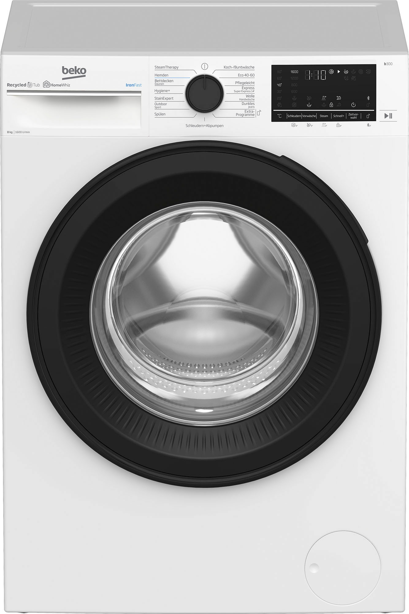 BEKO Waschmaschine »B3WFR58615W 7003440003«, 8 kg, 1600 U/min