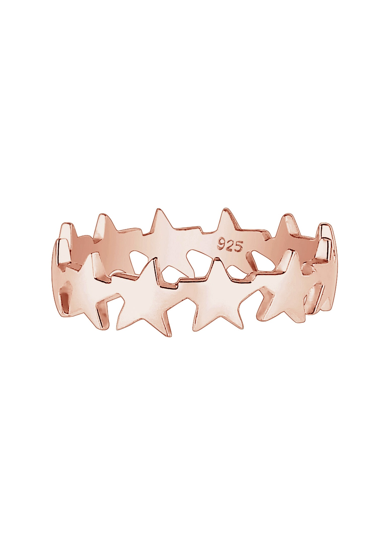 Elli Silberring »Ring Sterne Star Astro 925 Silber«