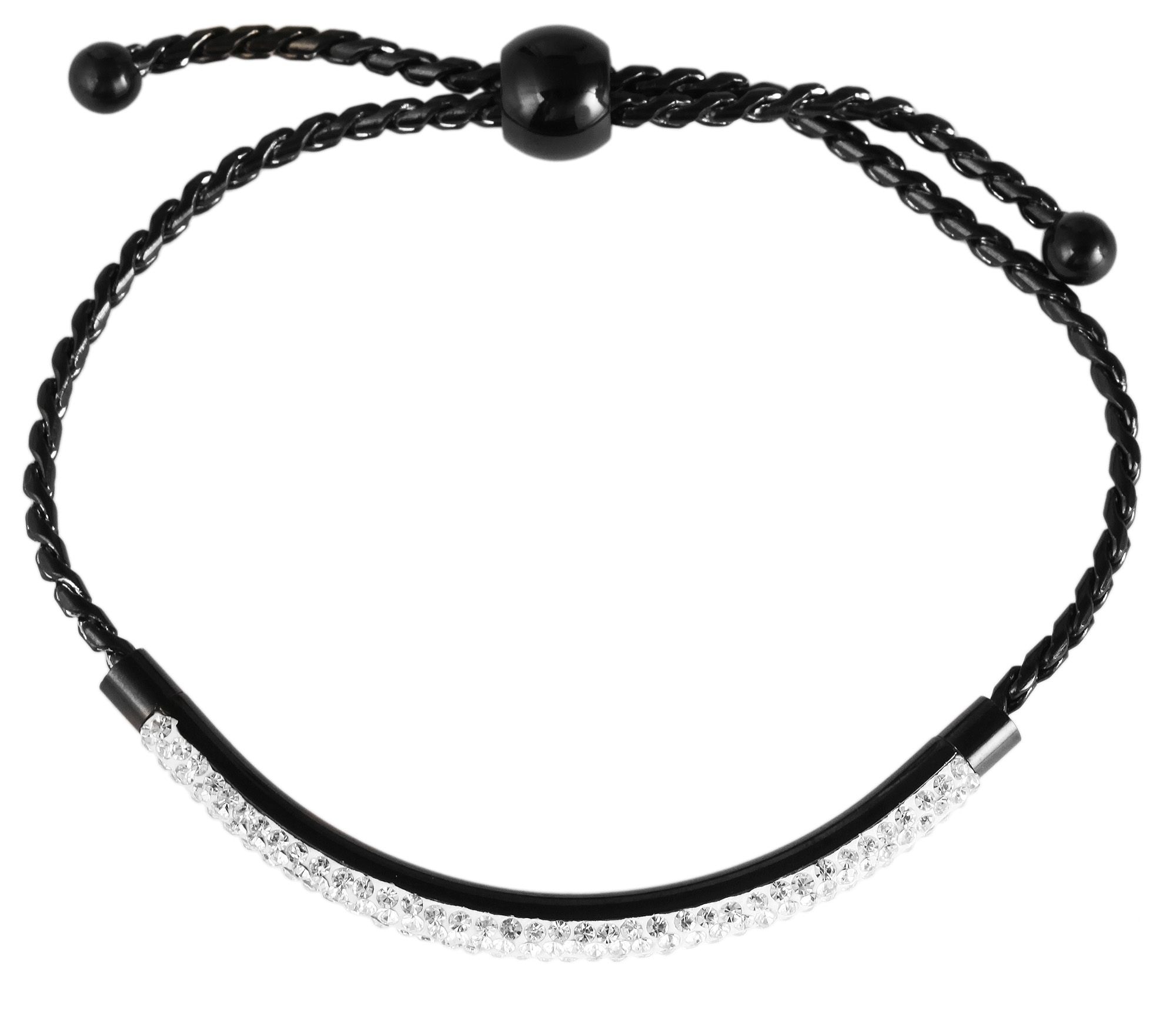 Adelia´s Armband »Damen Armband aus Edelstahl mit Perle 23 cm«