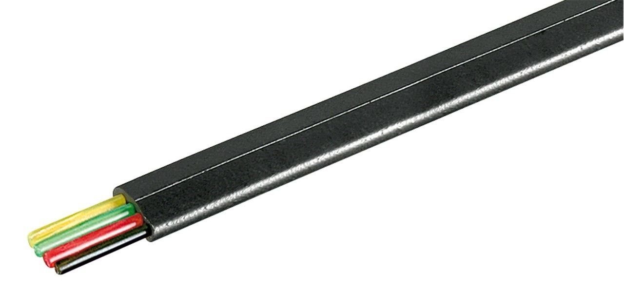 Goobay Telefonflachkabel 100 m Rolle