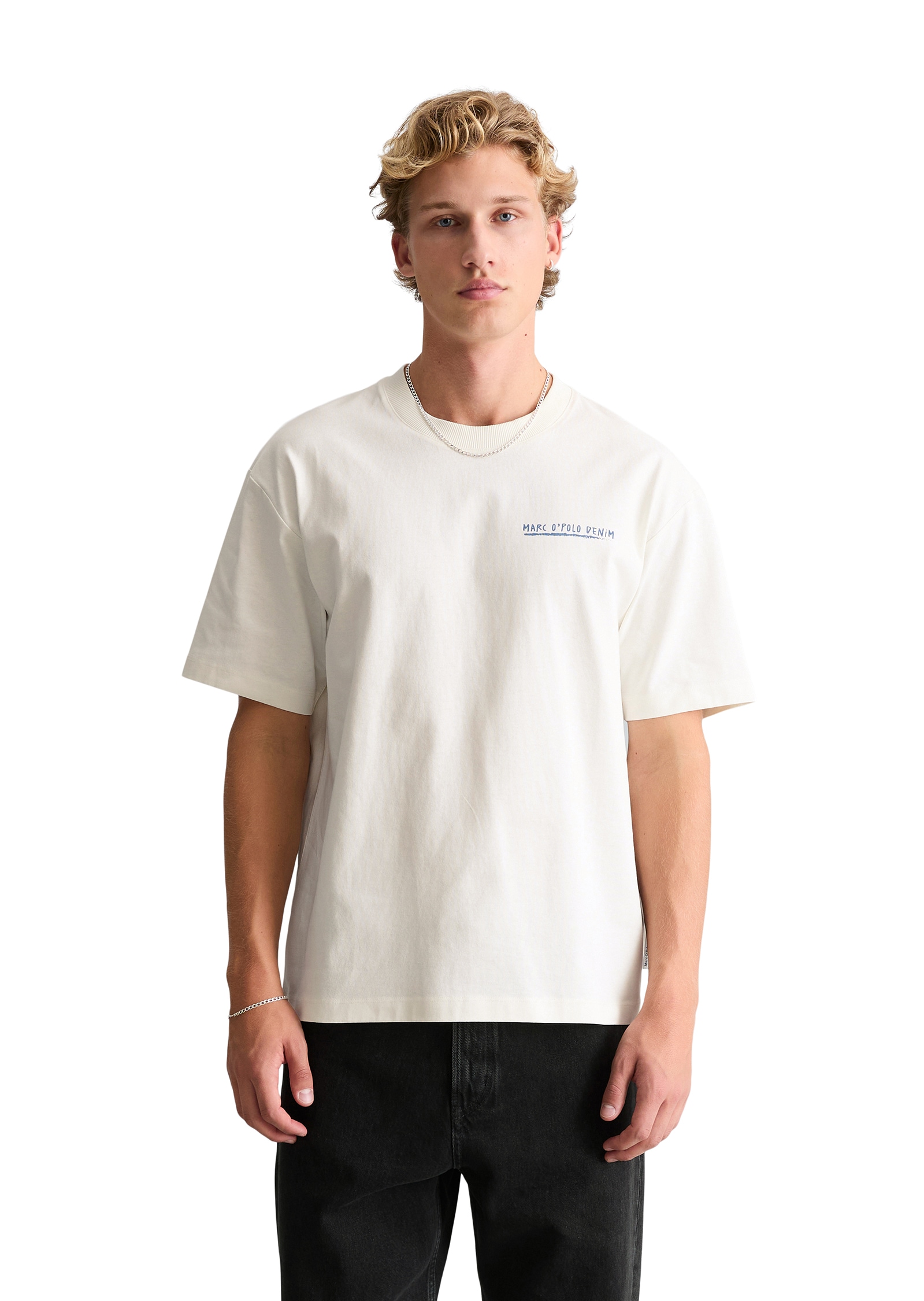 Marc O'Polo DENIM T-Shirt relaxed mit Rückenprint