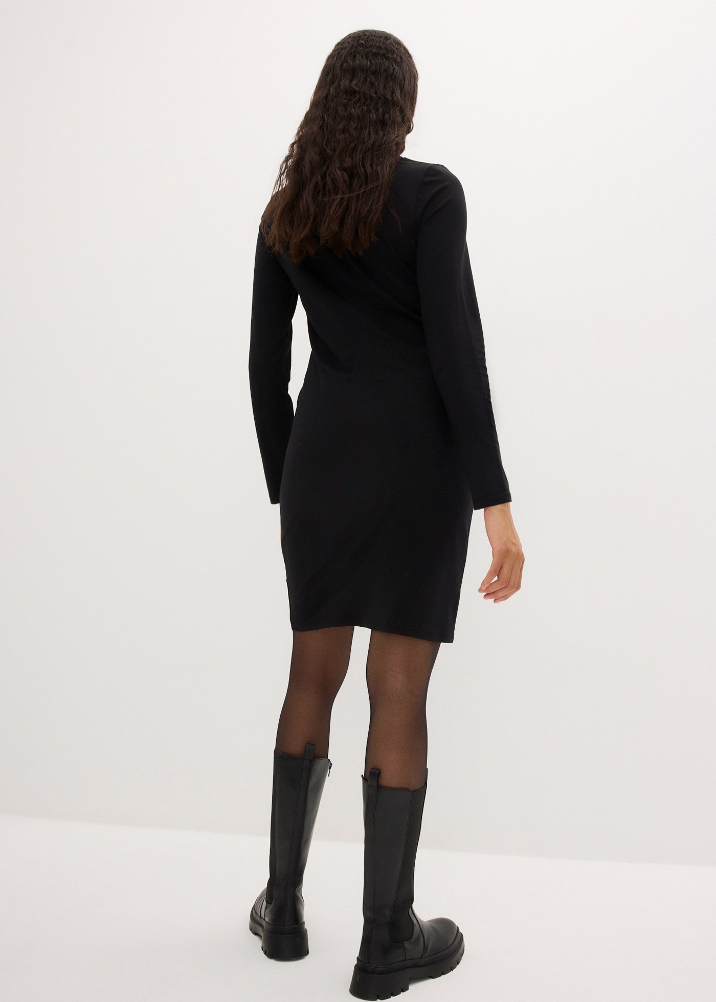 bonprix Jerseykleid »Jerseykleid aus Viskose (2er Pack)« Packung, 2, 2 Stk. tlg. Jerseykleid aus Viskose (2er Pack)