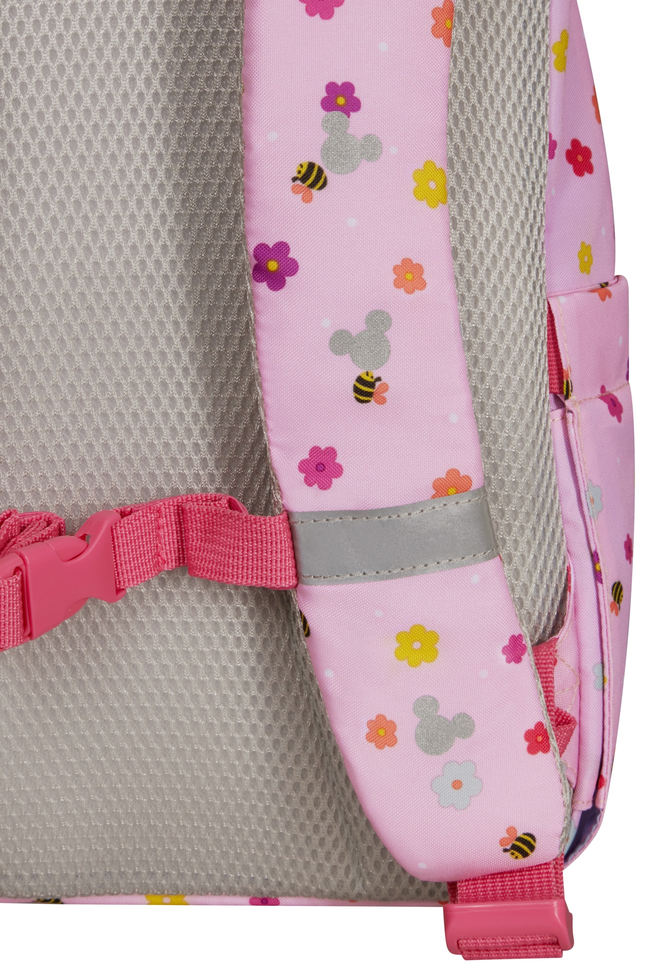 Samsonite Kinderrucksack »DAYDREAM DISNEY, Minnie Flower Power« reflektierende Details