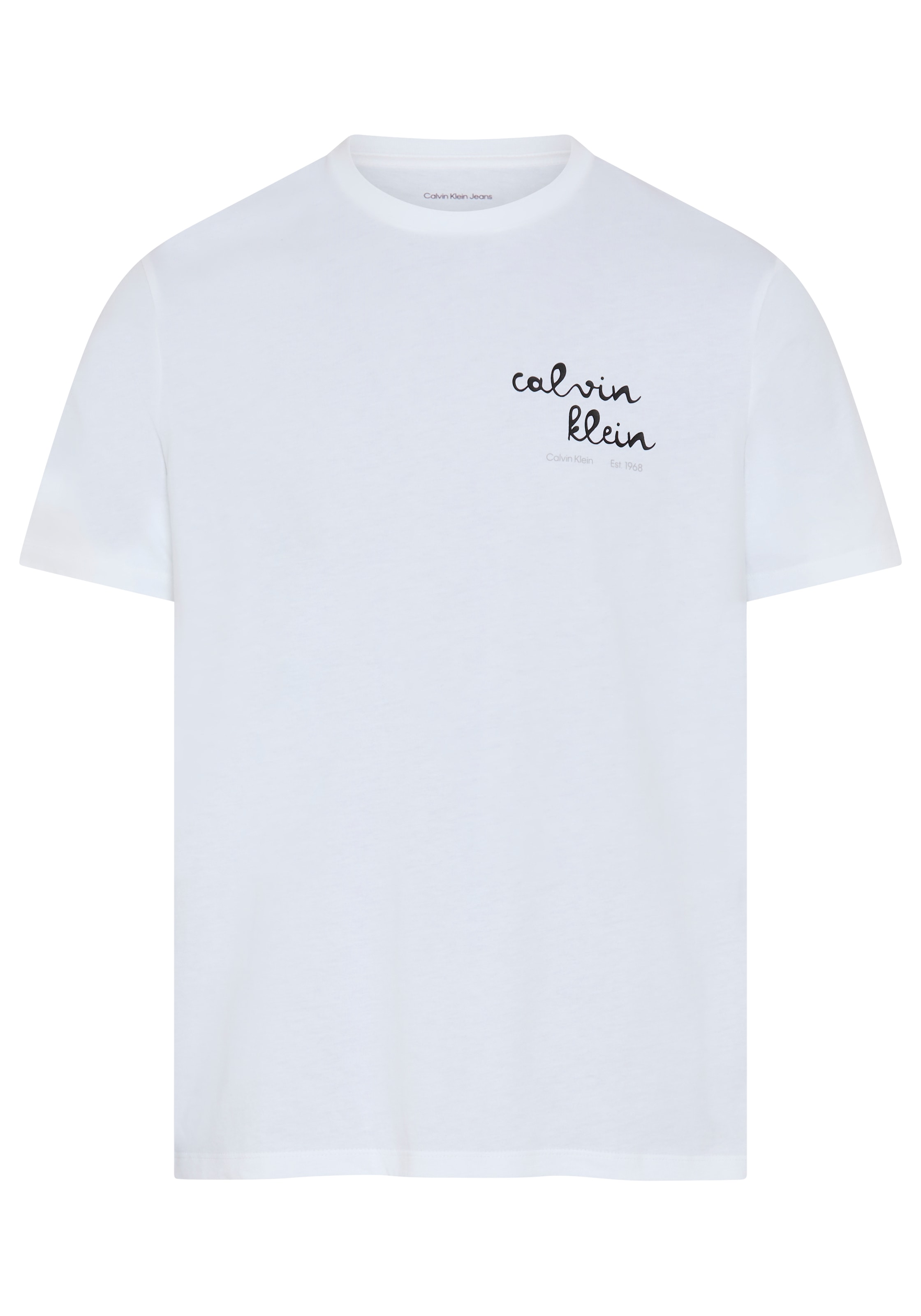 Calvin Klein Jeans T-Shirt »LINES SEASONAL« Regular fit mit Print
