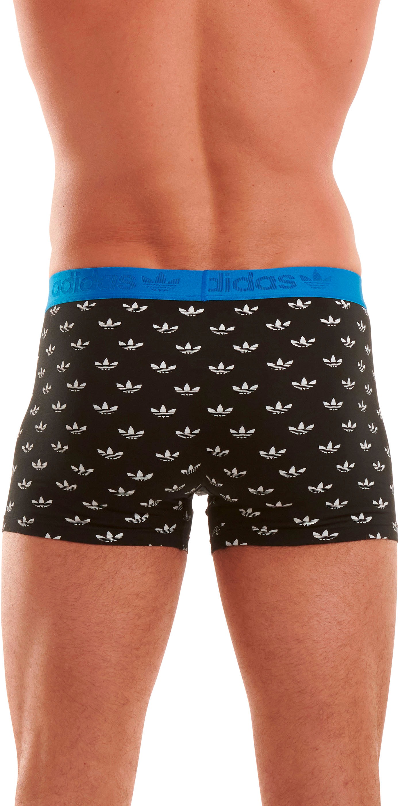 adidas Originals Trunk »Comfort Flex Cotton«, (2er Pack), mit farblich abgesetztem Bund