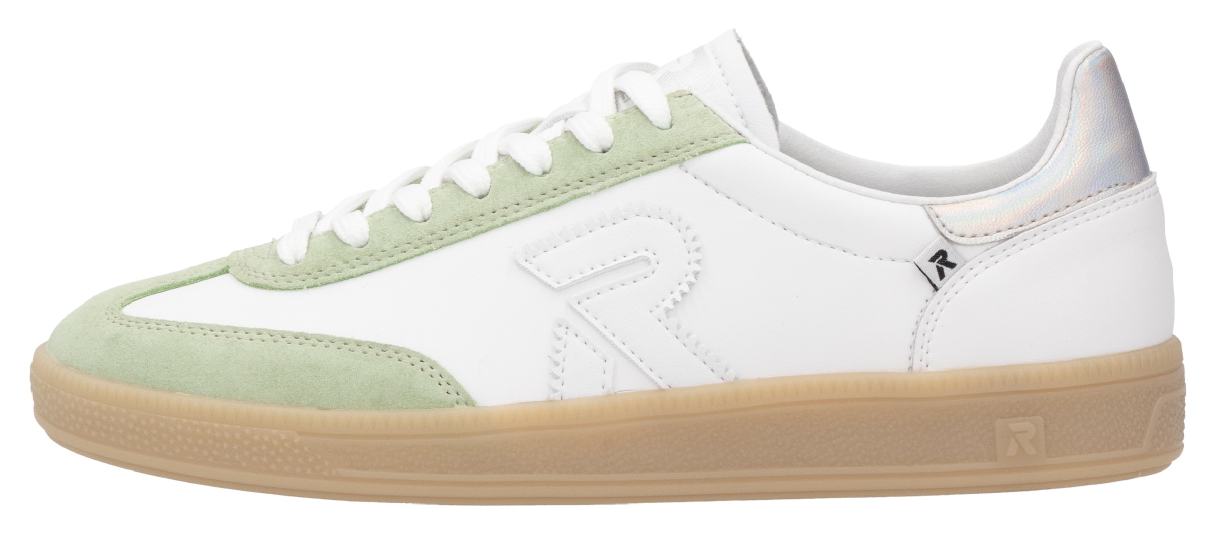 RIEKER Sport Sneaker »San Diego Swing2GO«, Retro-Sneaker, Freizeitschuh, Halbschuh mit herausnehmbarem Fußbett