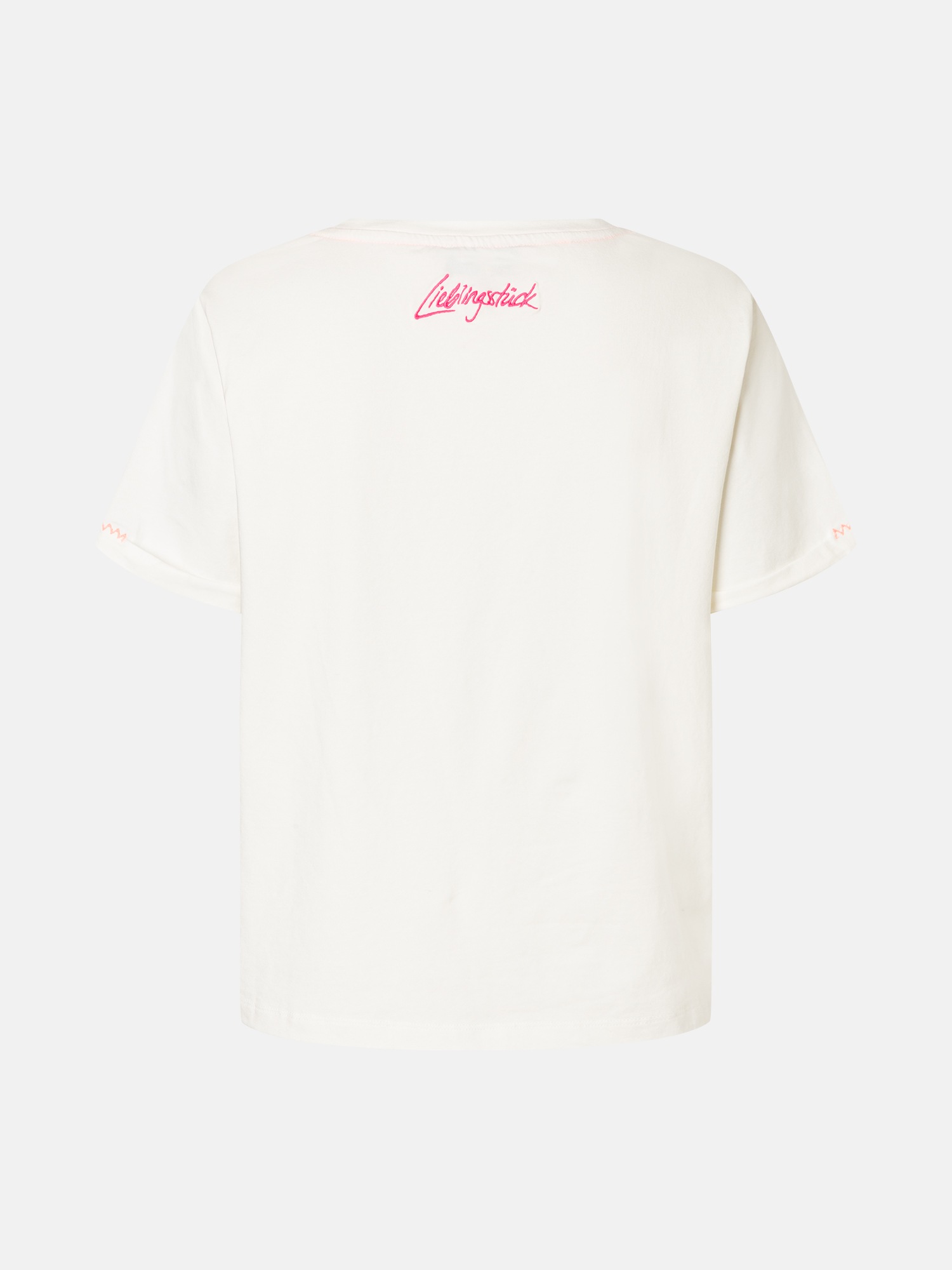 Lieblingsstück T-Shirt »TuliaL« mit verzierter Brusttasche, Rundhals, bestickt