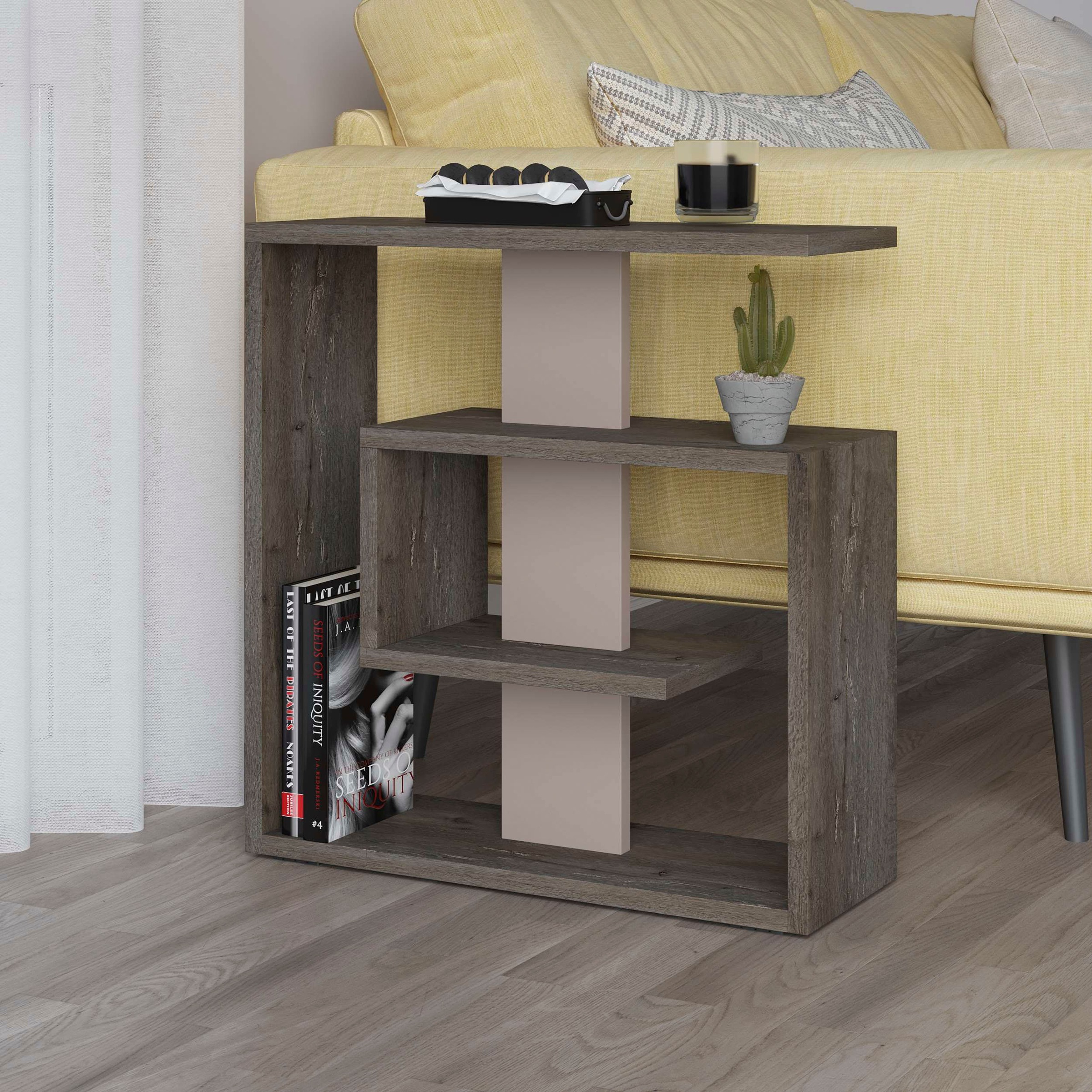 Decortie Beistelltisch »SALY BEISTELLTISCH«, (Packung, 1 St.), Leichte Montage, Lagerung, Platzsparend
