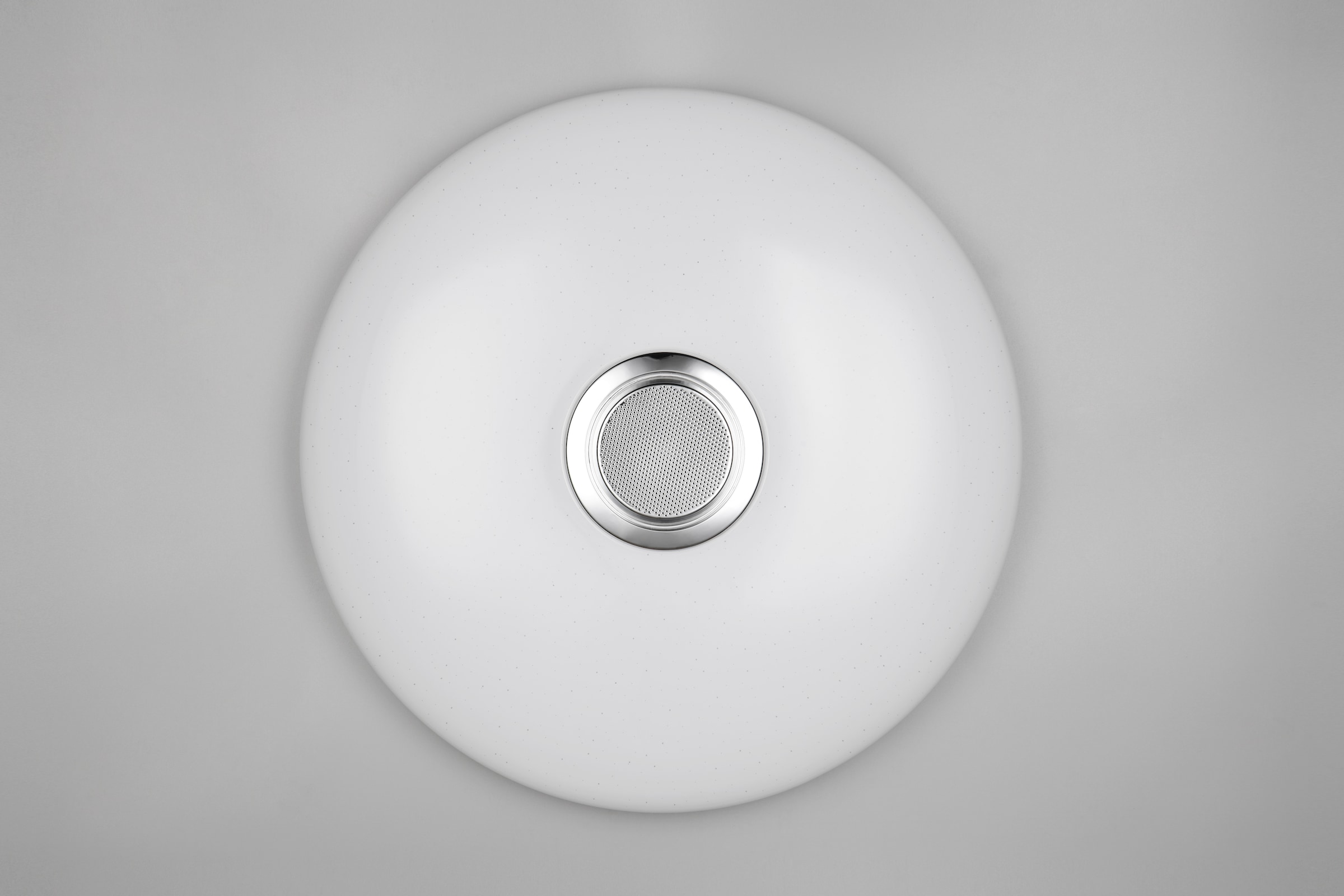 REALITY Leuchten LED Deckenleuchte »MUSICA, LED Deckenlampe mit Bluetooth Lautsprecher, Fernbedienung inkl« LED-Board 1 Stk. warmweiß - kaltweiß RGBW Farbwechsel mit Rainbow-Effekt, dimmbar, Timer, Starlight, Memory