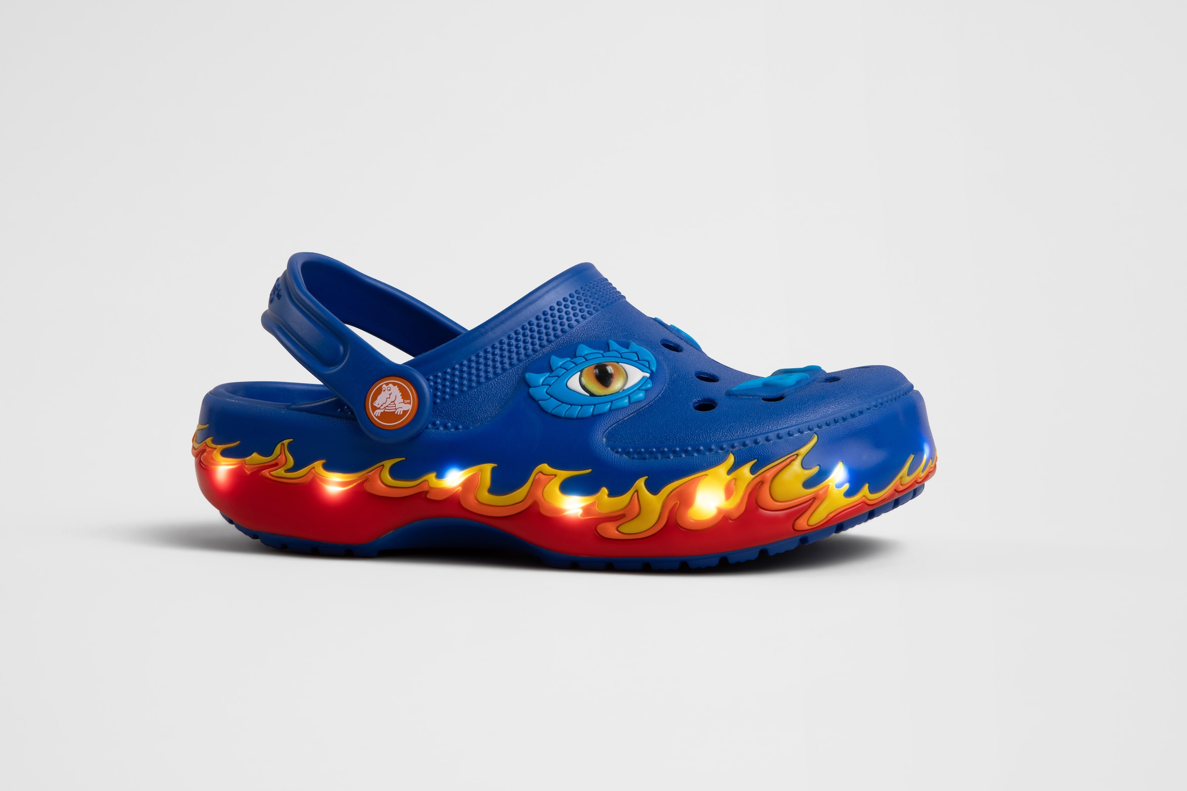 Crocs Clog »Classic IAM Dragon Lights Clog«  Sommerschuh, Sandale, Strandschuh, Babyschuh mit cooler Blinkfunktion