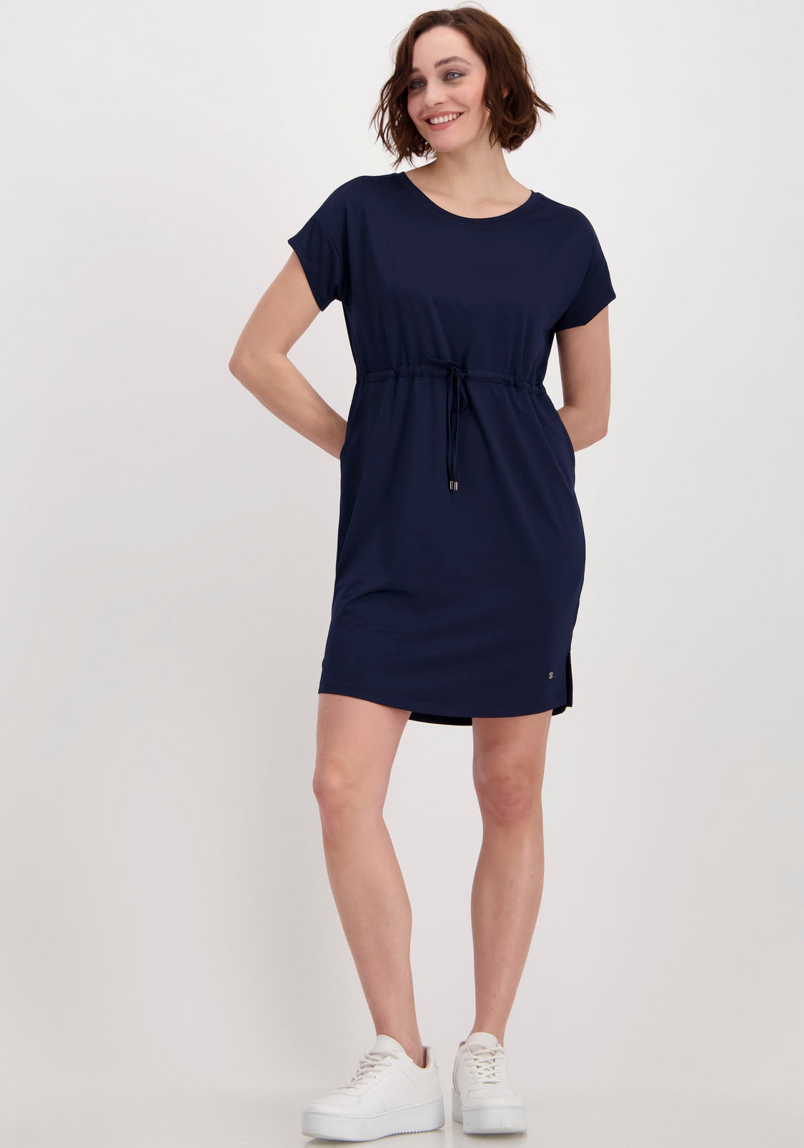 Monari Shirtkleid, mit Bindegürtel Online OTTO im Shop
