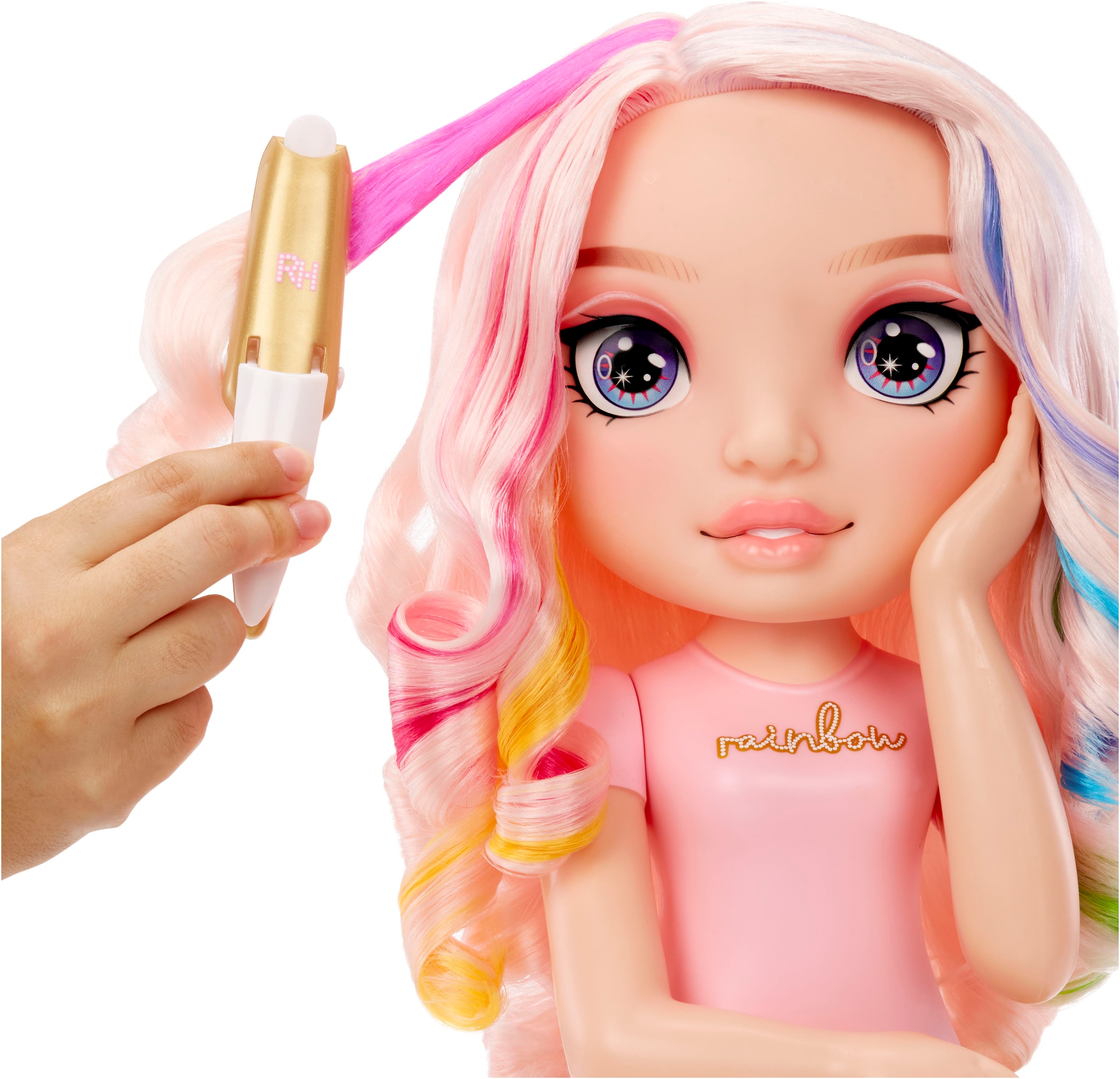 RAINBOW HIGH Frisier- & Schminkkopf »Rainbow HIgh Styling Head Playset«