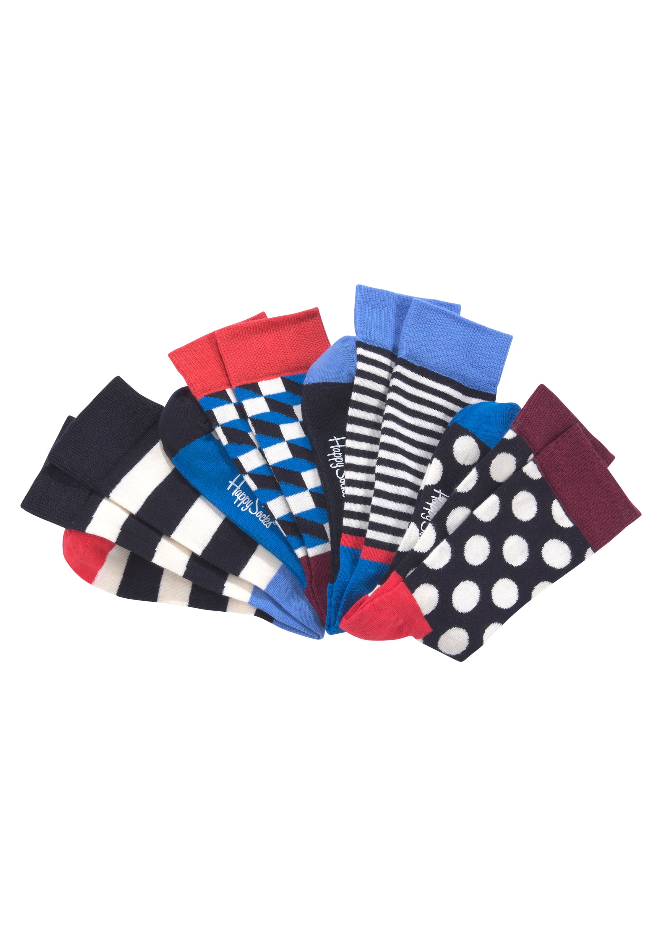 Happy Socks Socken, bestellen Big Dot OTTO Paar), bei Box (4