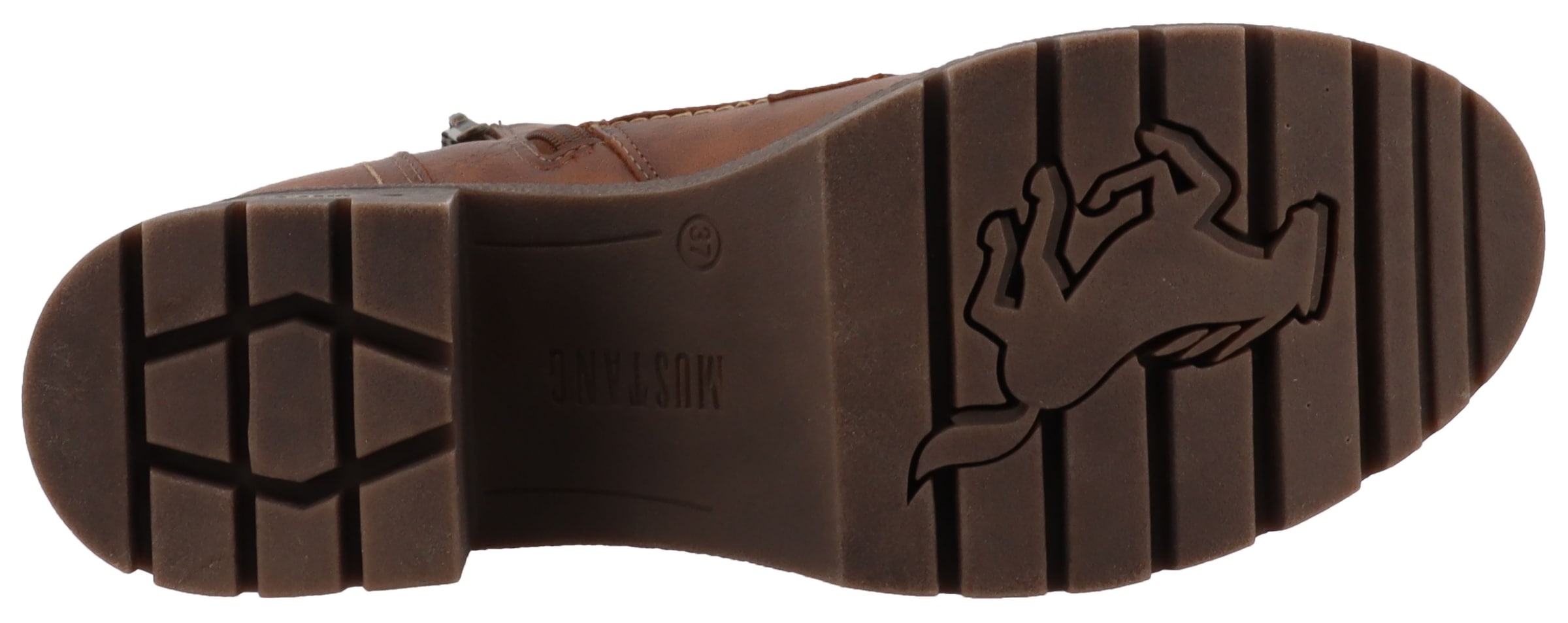 Mustang Shoes Winterstiefelette »Caro«  Winterboots mit Blockabsatz