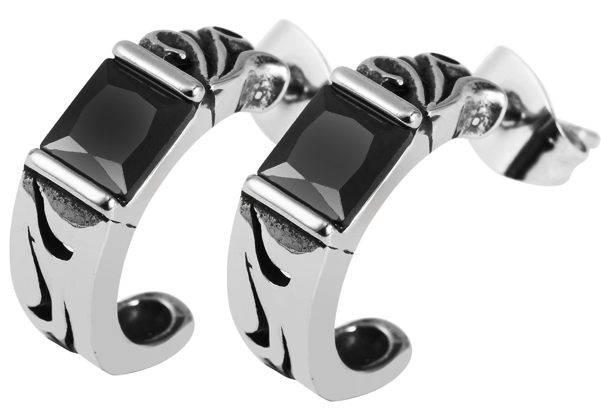 Adelia´s Paar Ohrstecker »Damen Ohrringe ¿ Ohrstecker aus Edelstahl«