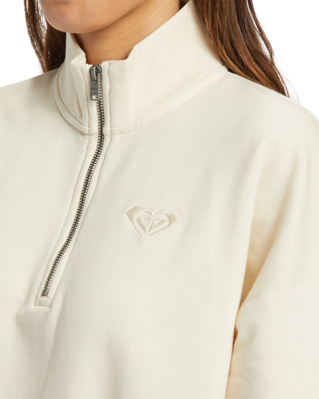 Roxy Sweatshirt »Half Zip Hike Quilted«