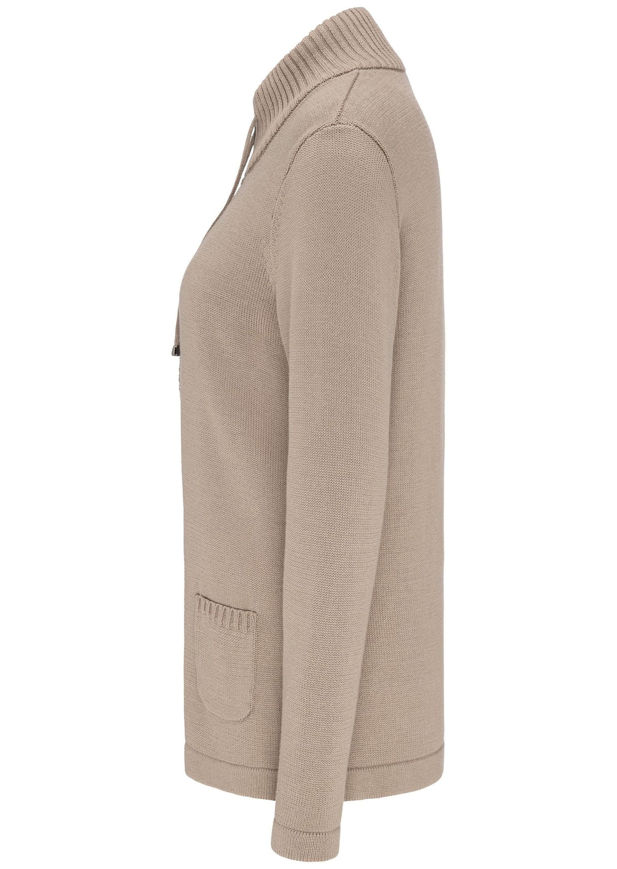 GOLDNER Strickjacke »Kurzgröße Sportliche Strickjacke«