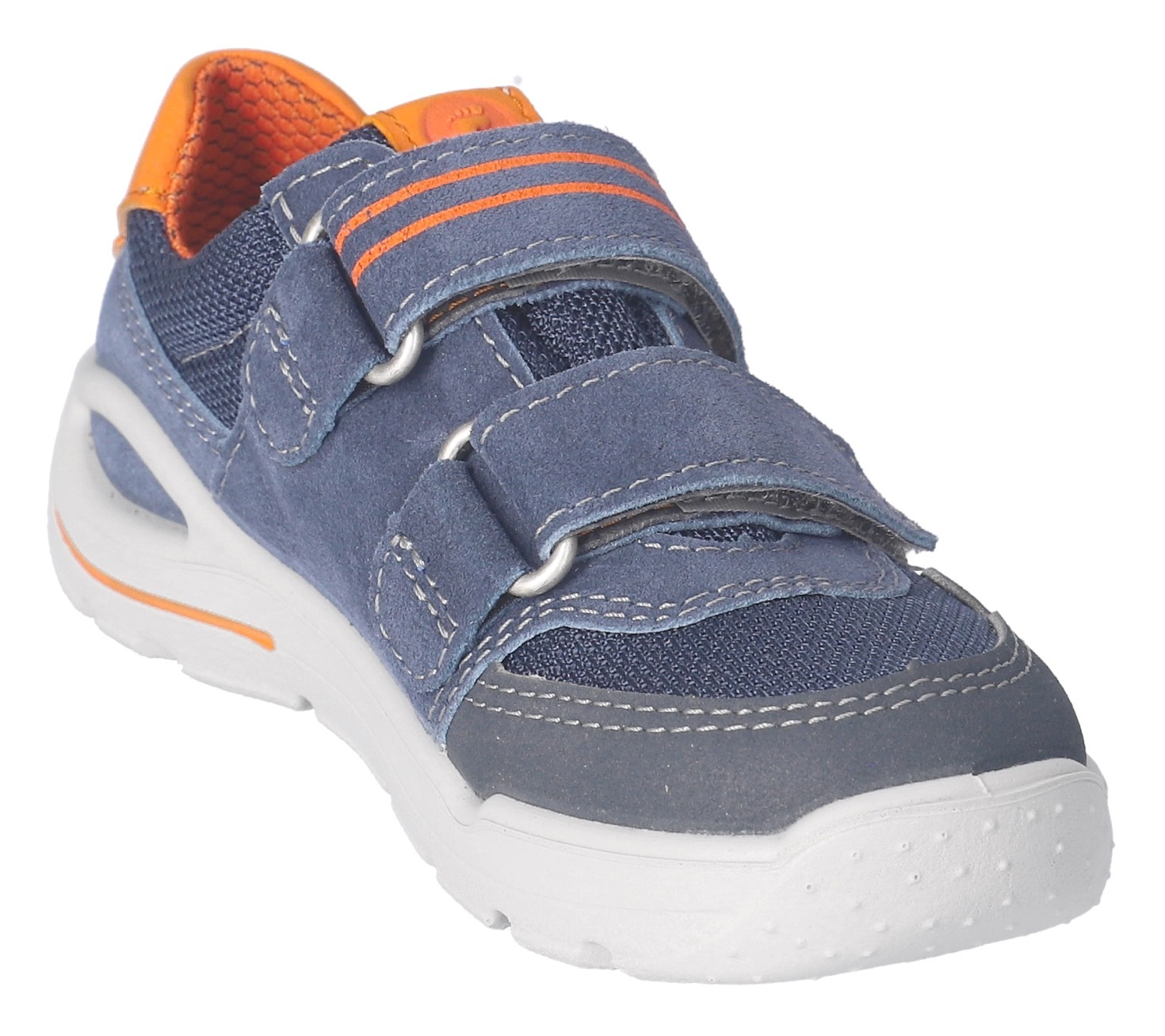 Ricosta Sneaker »RIDER WMS: Mittel«, Freizeitschuh mit Klettverschluss, Größenschablone zum Download