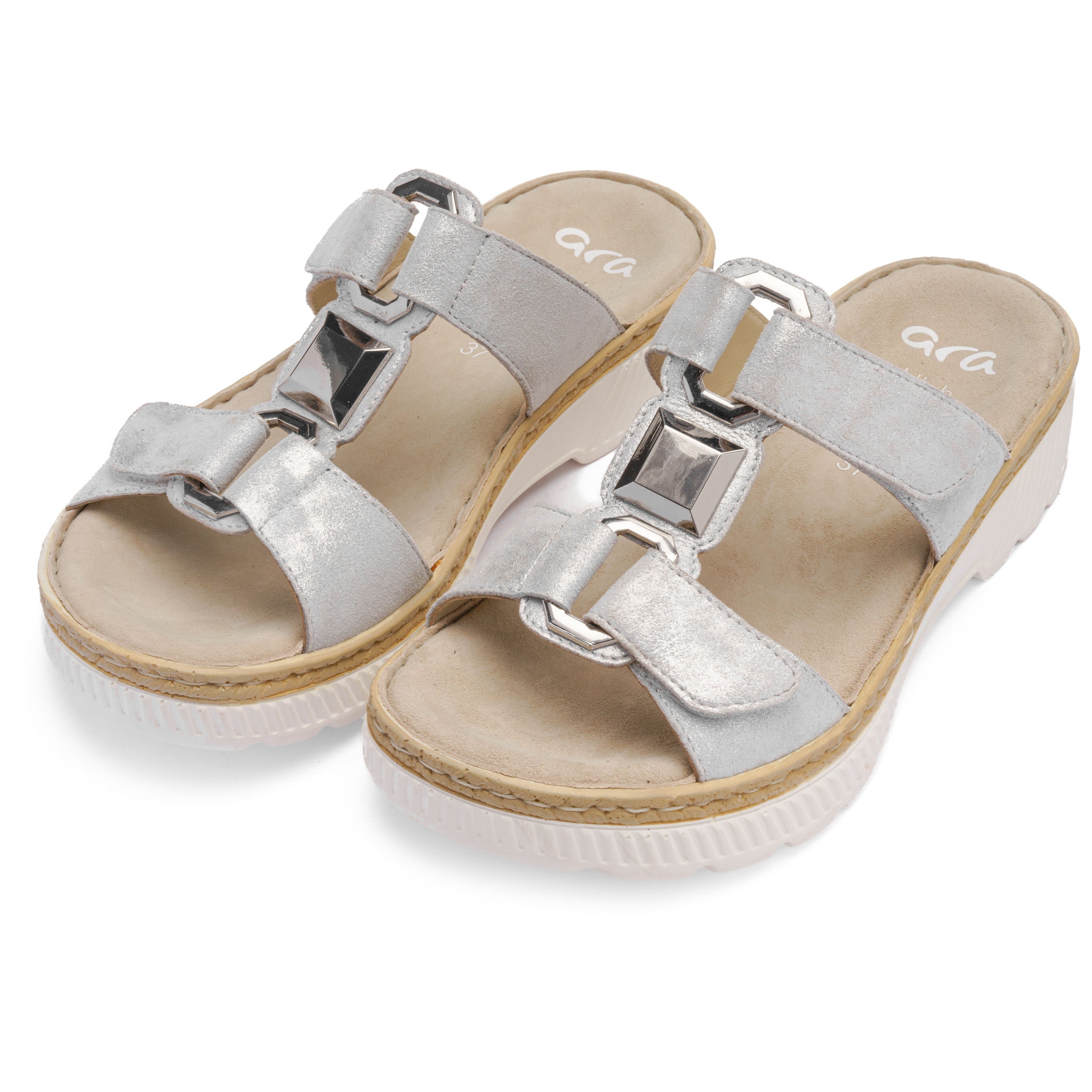 Ara Pantolette »CAPRI«  , Plateau, Sandale, Sommerschuh in Weite G (= weit)