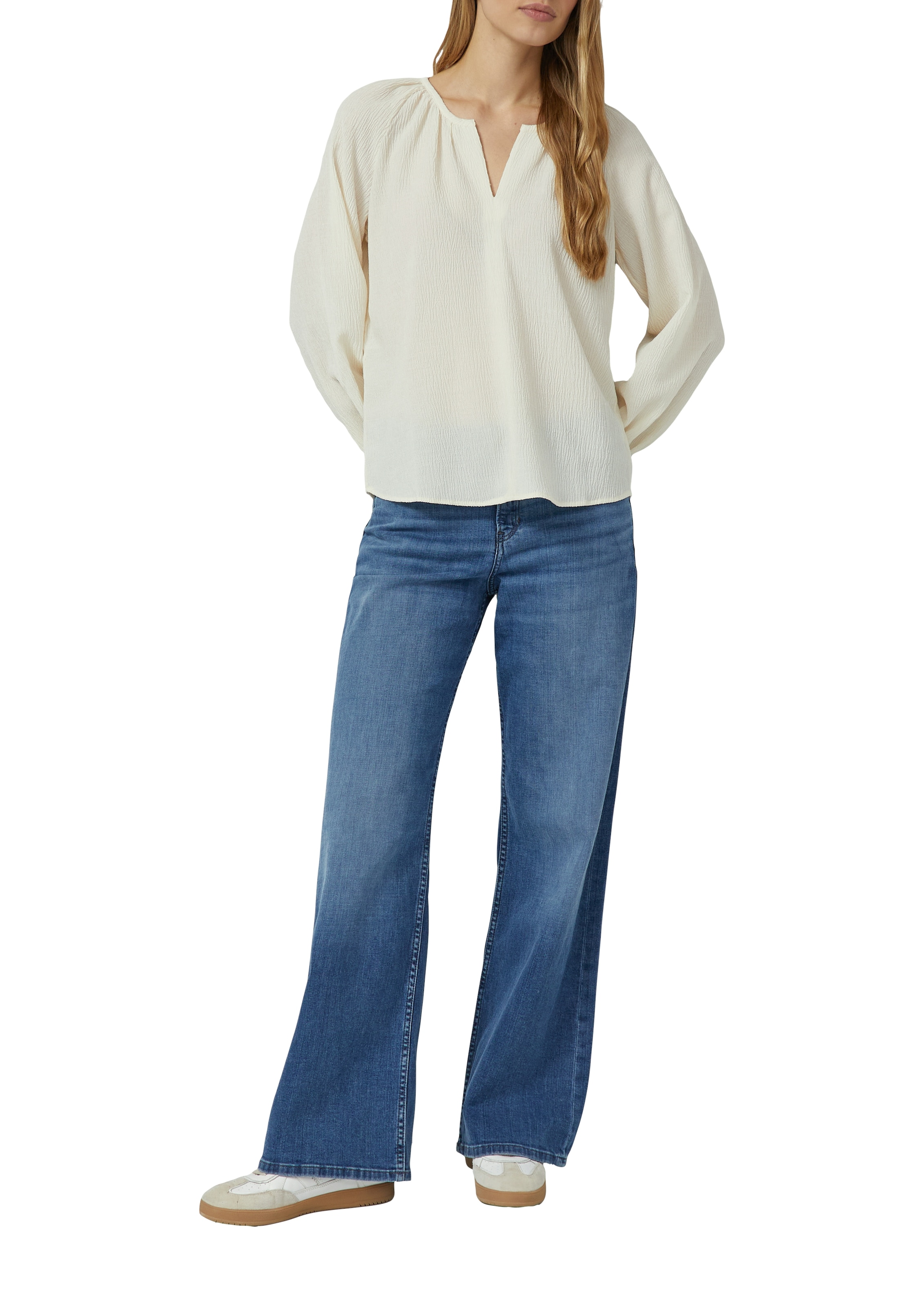 s.Oliver Langarmbluse mit Manschetten