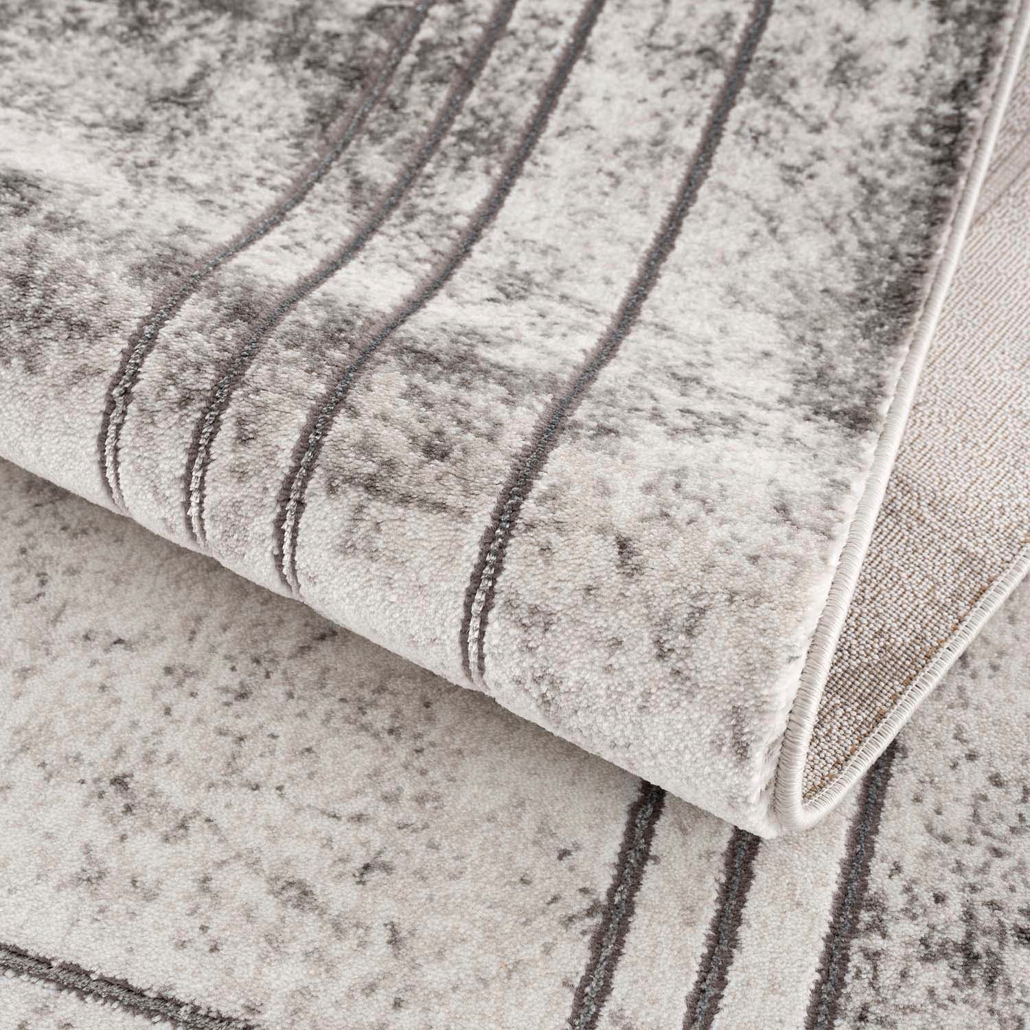 Carpet City Teppich »Noa 9341« rechteckig 11 mm Höhe Läufer, Kurzflor, Modern, Weicher Flor, Pflegeleicht, Wohnzimmer