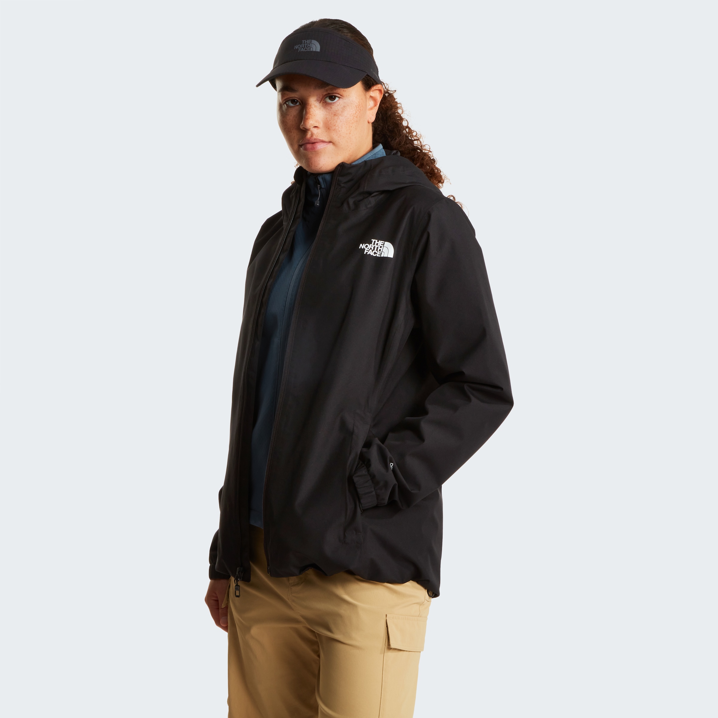 The North Face Funktionsjacke »W QUEST MONO JACKET« für vielseitige Outdoor-Aktivitäten, atmungsaktiv, leichtes Material