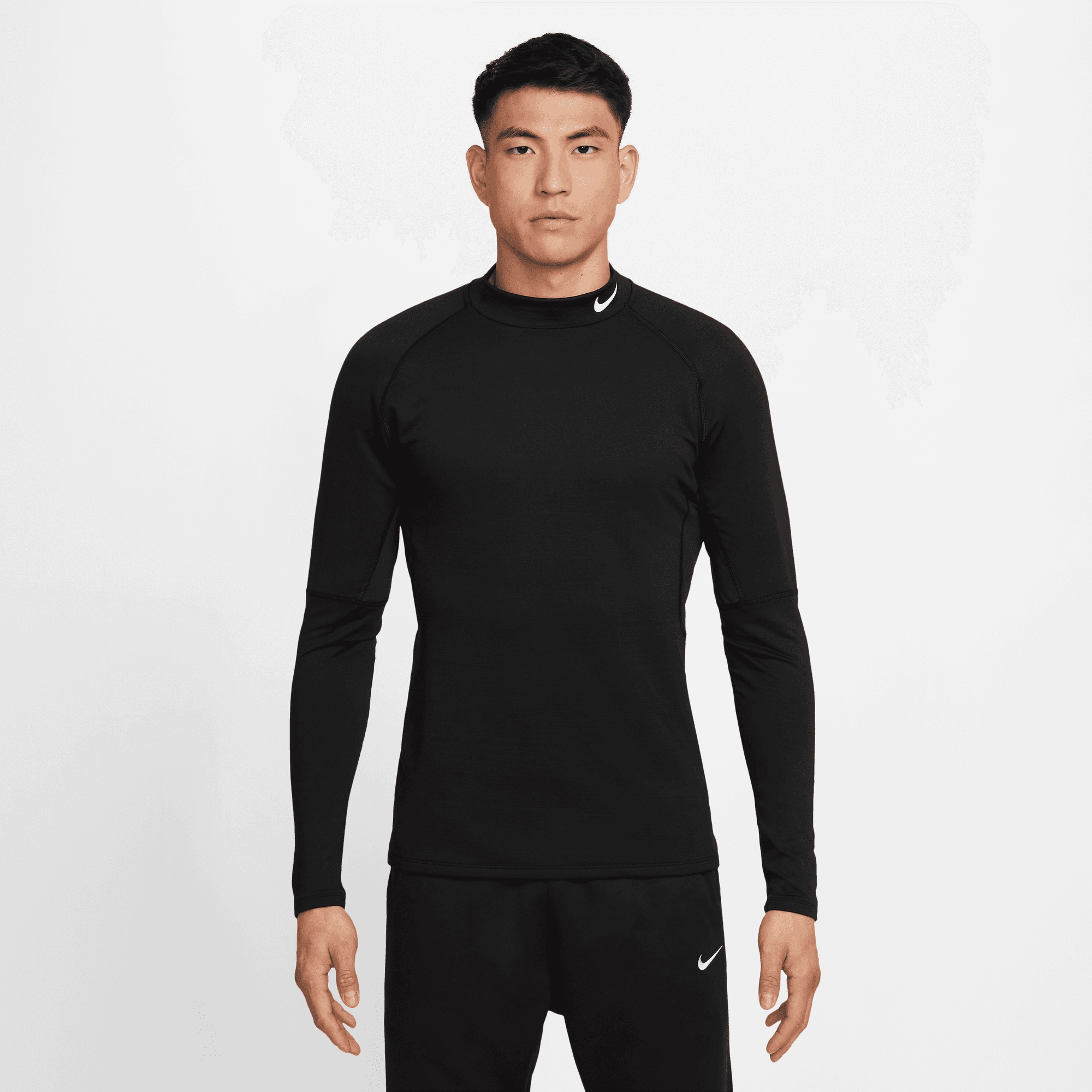 Nike Trainingsshirt »PRO MEN'S LONG-SLEEVE MOCK-NECK TOP«