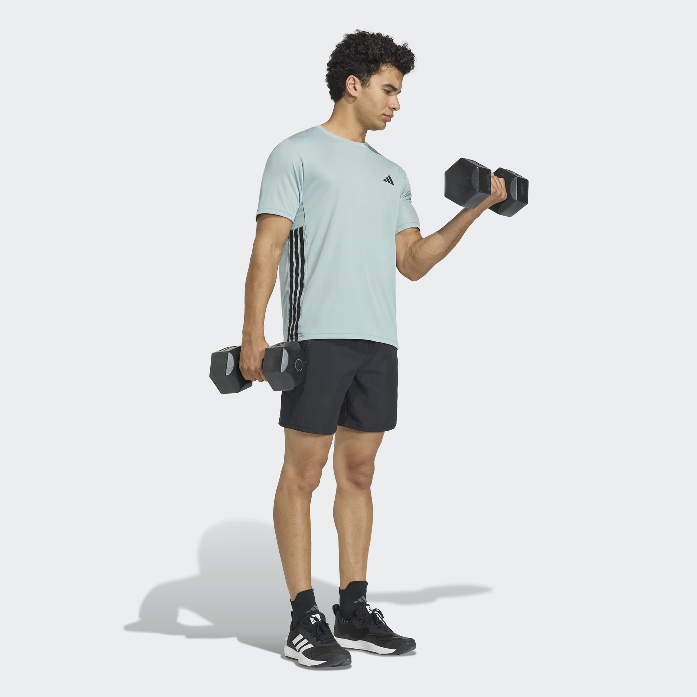 adidas Performance T-Shirt »WORKOUT ESSENTIALS 3-STRIPES«