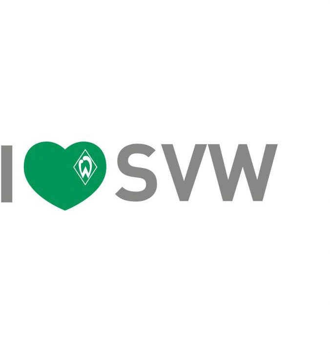 Wall-Art Wandtattoo »Werder Bremen I Love SVW«, (1 St.) bestellen online  bei OTTO