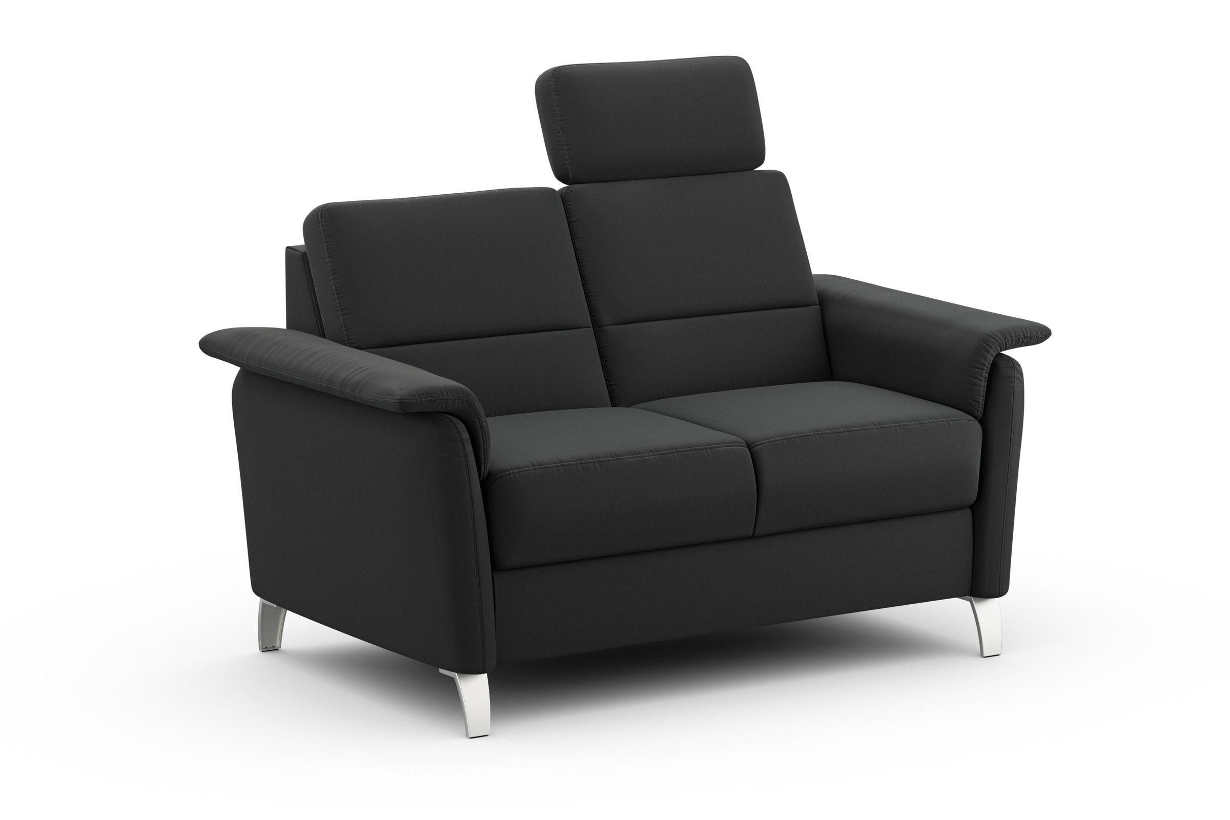 sit&more 2-Sitzer »Palmera«, Federkern-Polsterung, Steckvorrichtung für 2 Kopfstützen (optional)