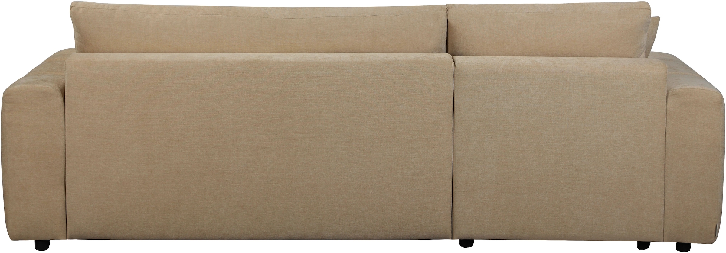 OTTO home Ecksofa »YLVAA L-Form, 241 cm/Schlafsofa (132/200)-OTTO. Verlässliche Qualität« Bettkasten, Tonnentaschen-Federkern, Feinstruktur weich