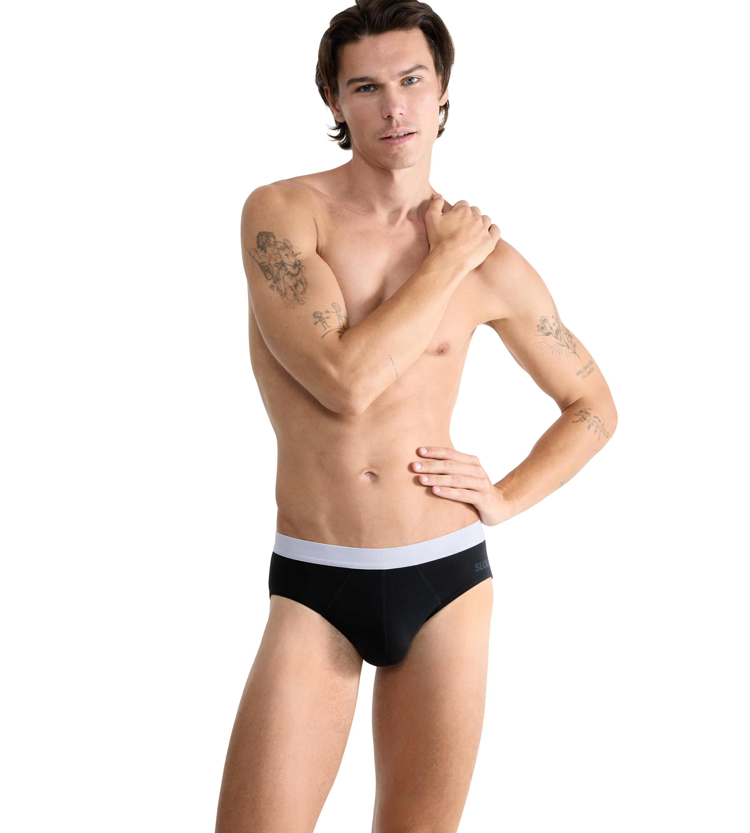 sloggi Slip »men GO ABC 2.0 Brief 2P«, (Packung, 2 St.), super weicher Baumwoll- und Elasthan-Mix