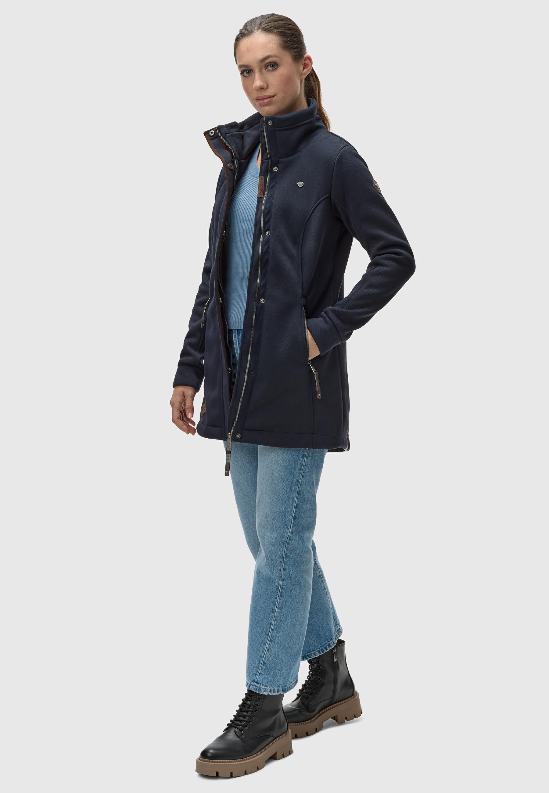 Ragwear Kurzjacke »Sweatjacke Letrice Bonded«