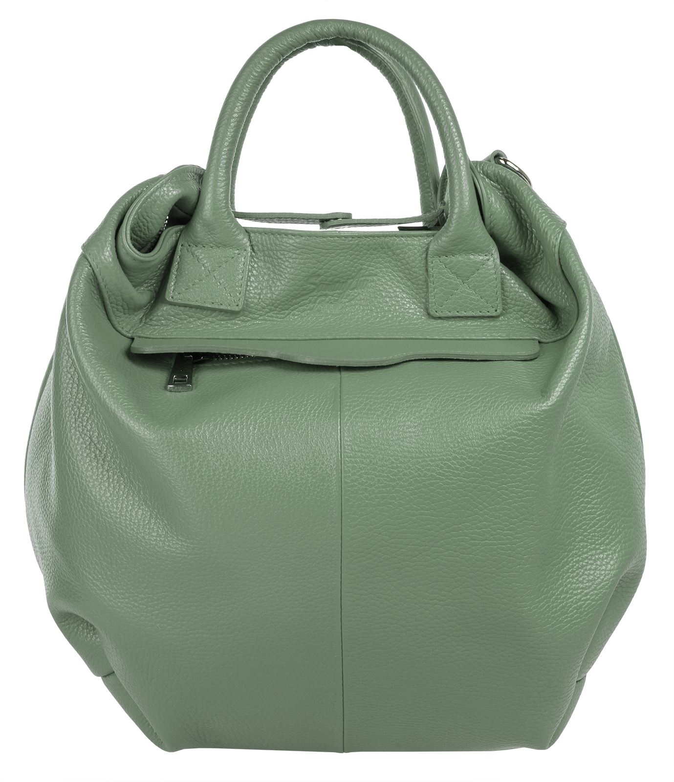 Samantha Look Henkeltasche, echt Leder, Made in Italy