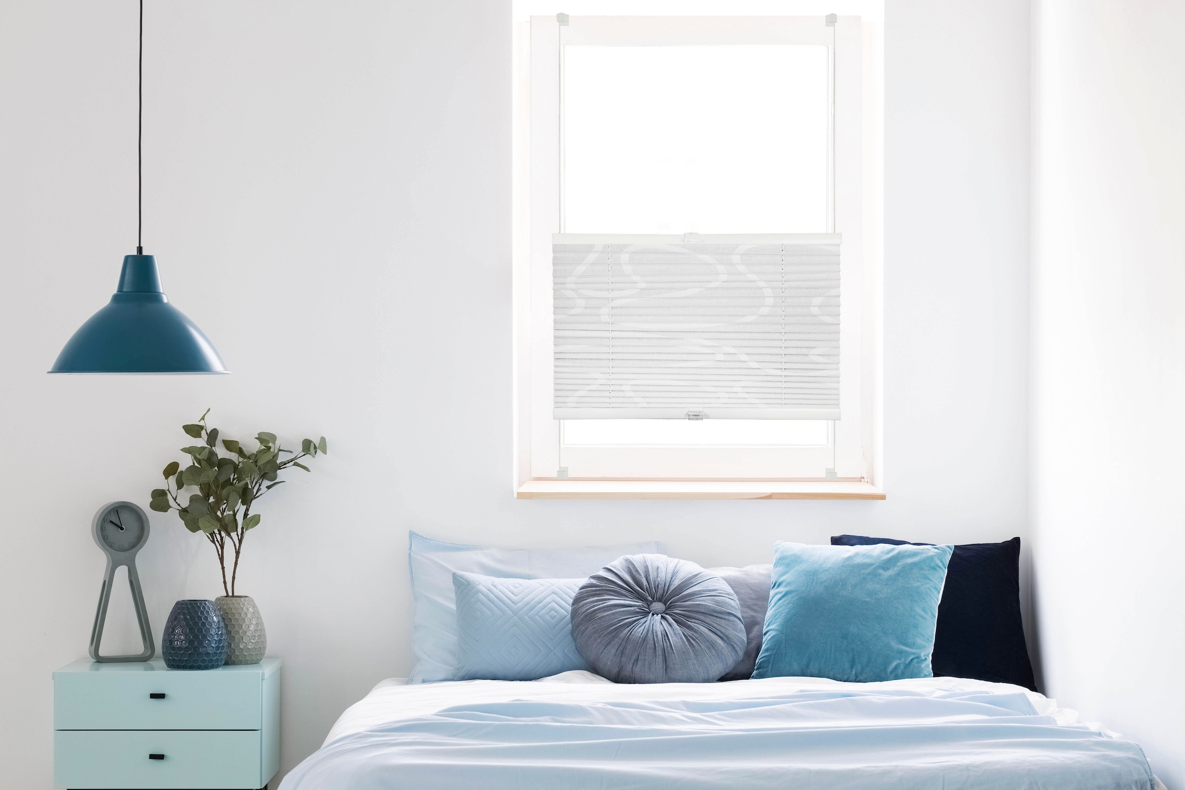 mydeco Plissee »Free Move«, Lichtschutz, ohne Bohren