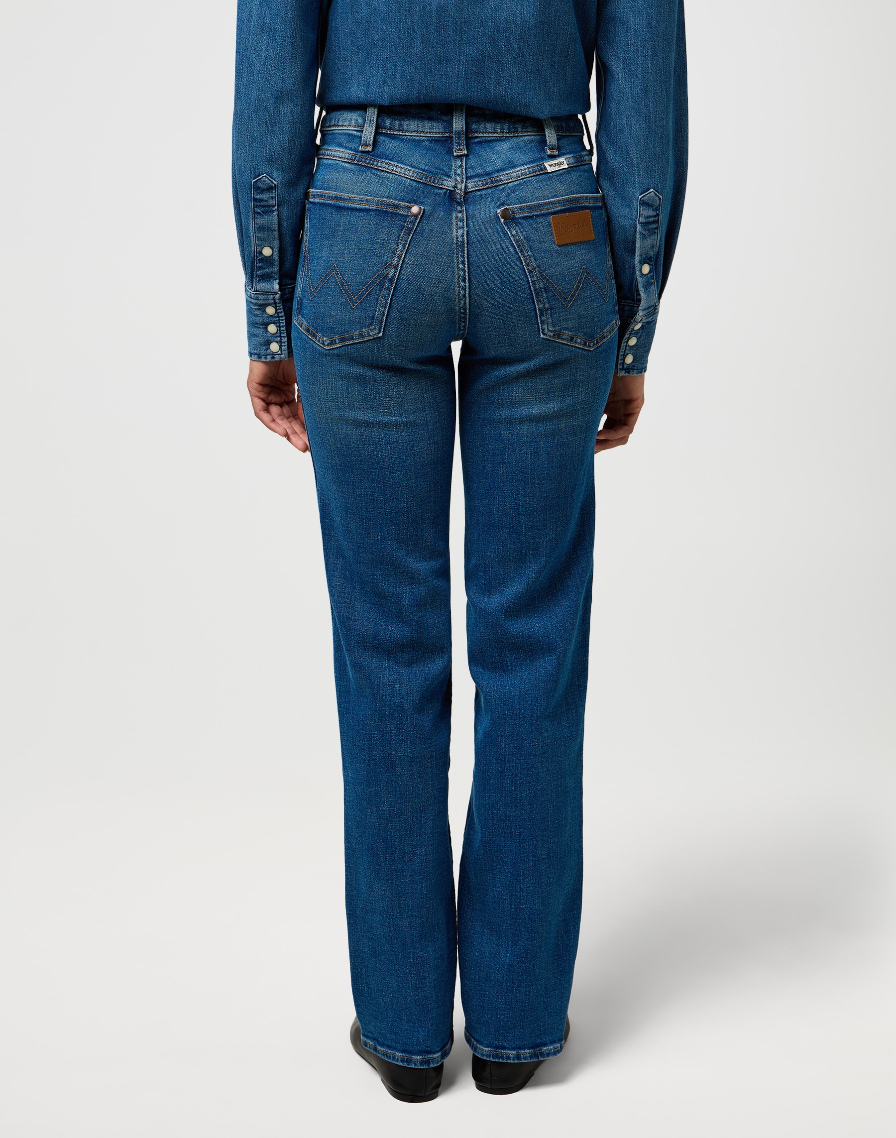 Wrangler Straight-Jeans, im Five-Pocket Style