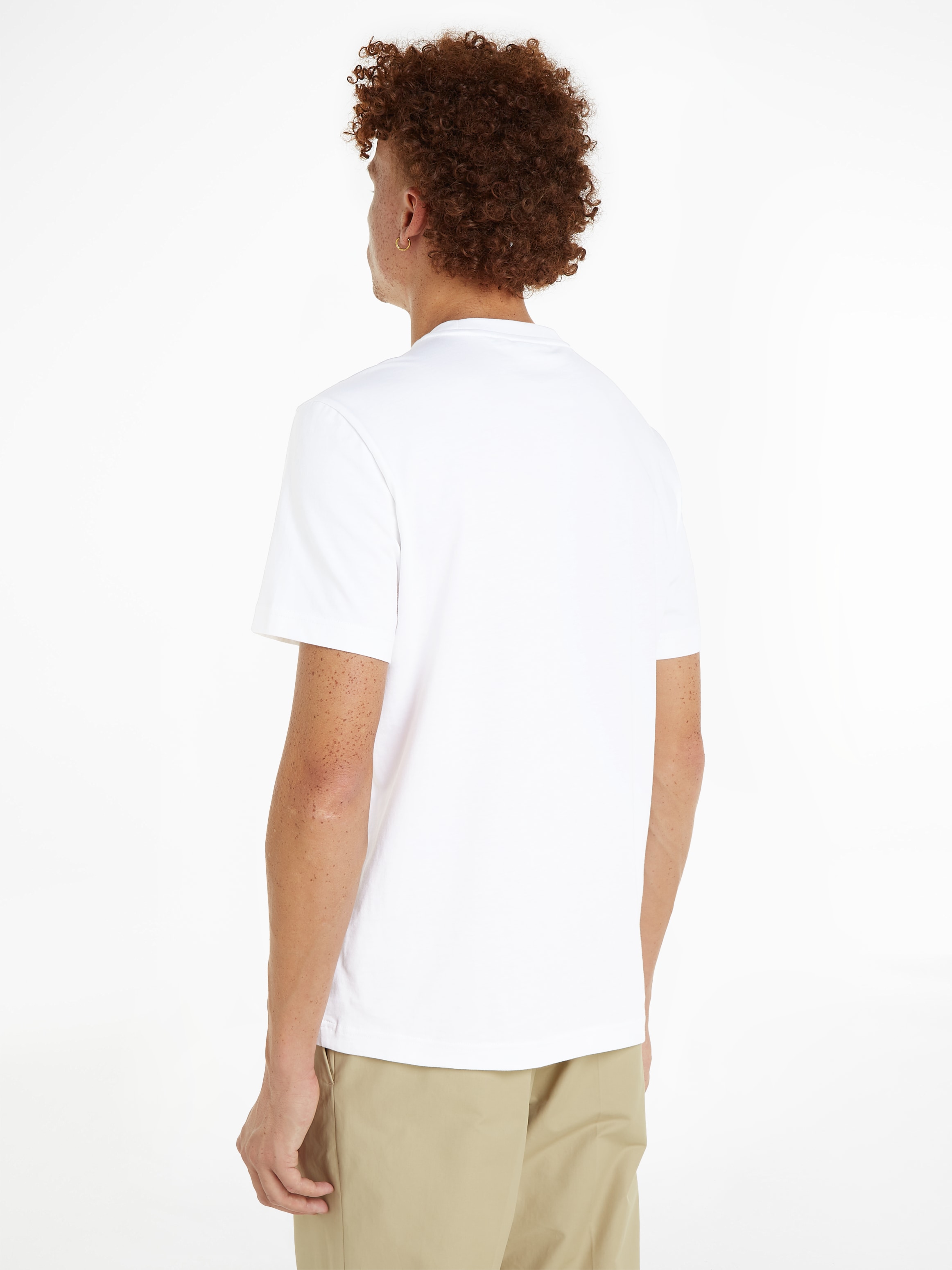 Calvin Klein T-Shirt »CUT OUT SHADOW LOGO T-SHIRT«, mit Logoprägung