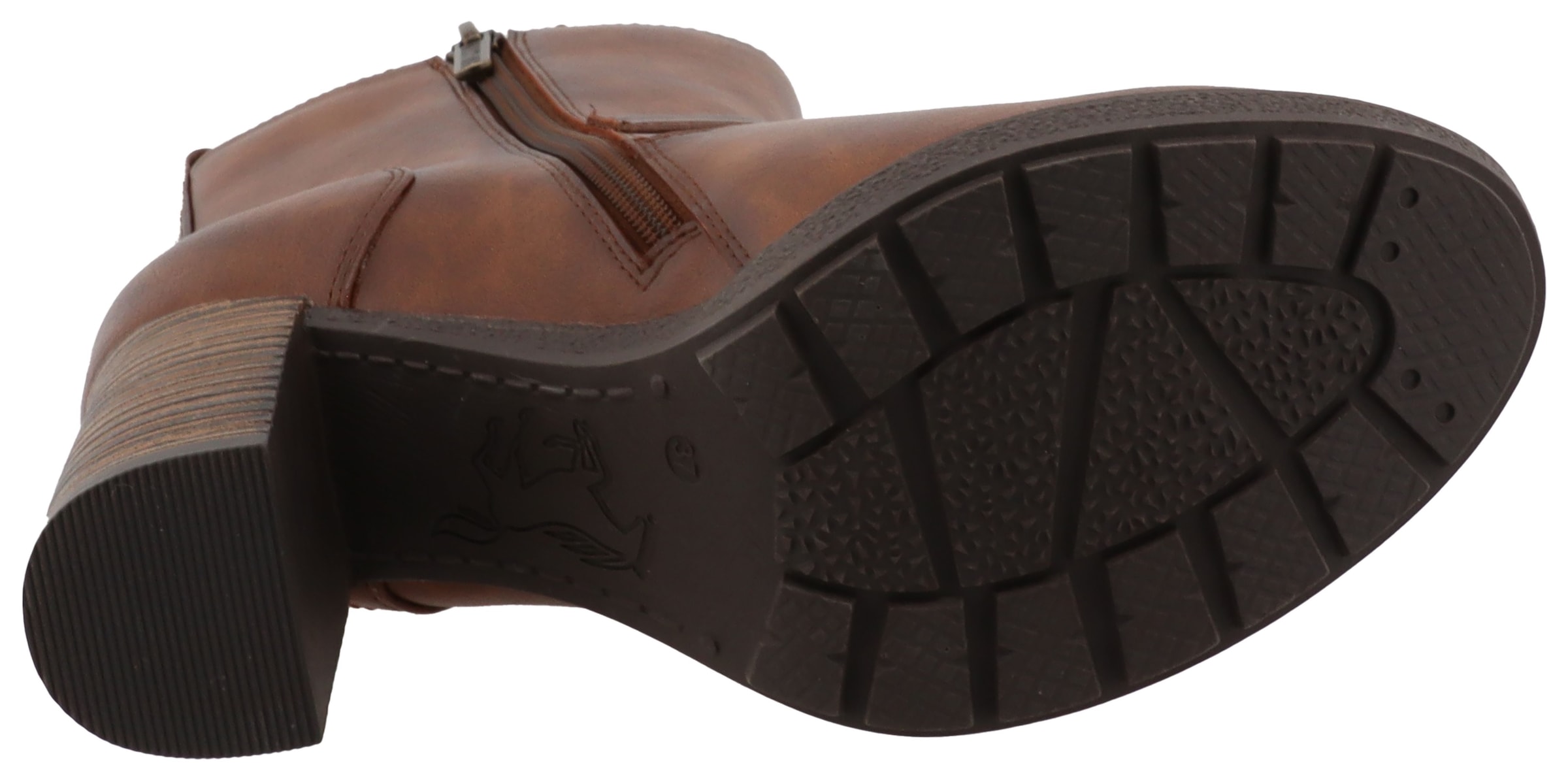 Mustang Shoes Winterstiefelette »Nana«  Boots, Winterstiefelette mit Reißverschluss