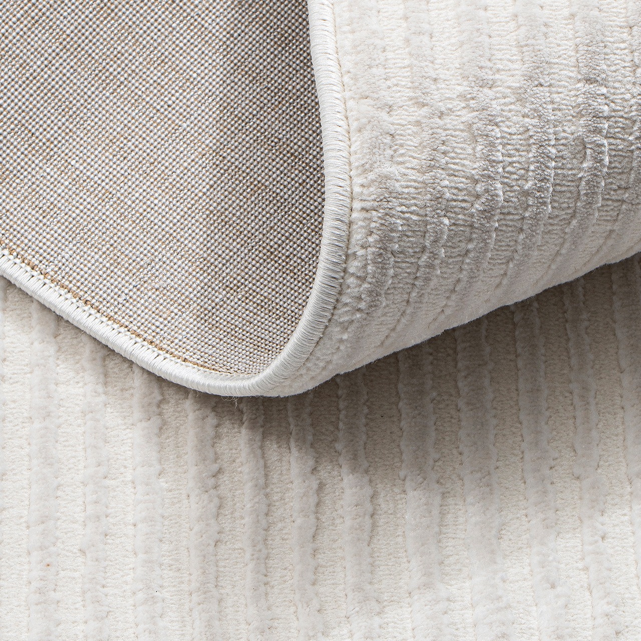 Sehrazat Teppich »Moda 1100 , auch als Läufer« rechteckig 11 mm Höhe Kurzflor, grafisches Hoch Tief  Muster, Wohnzimmer