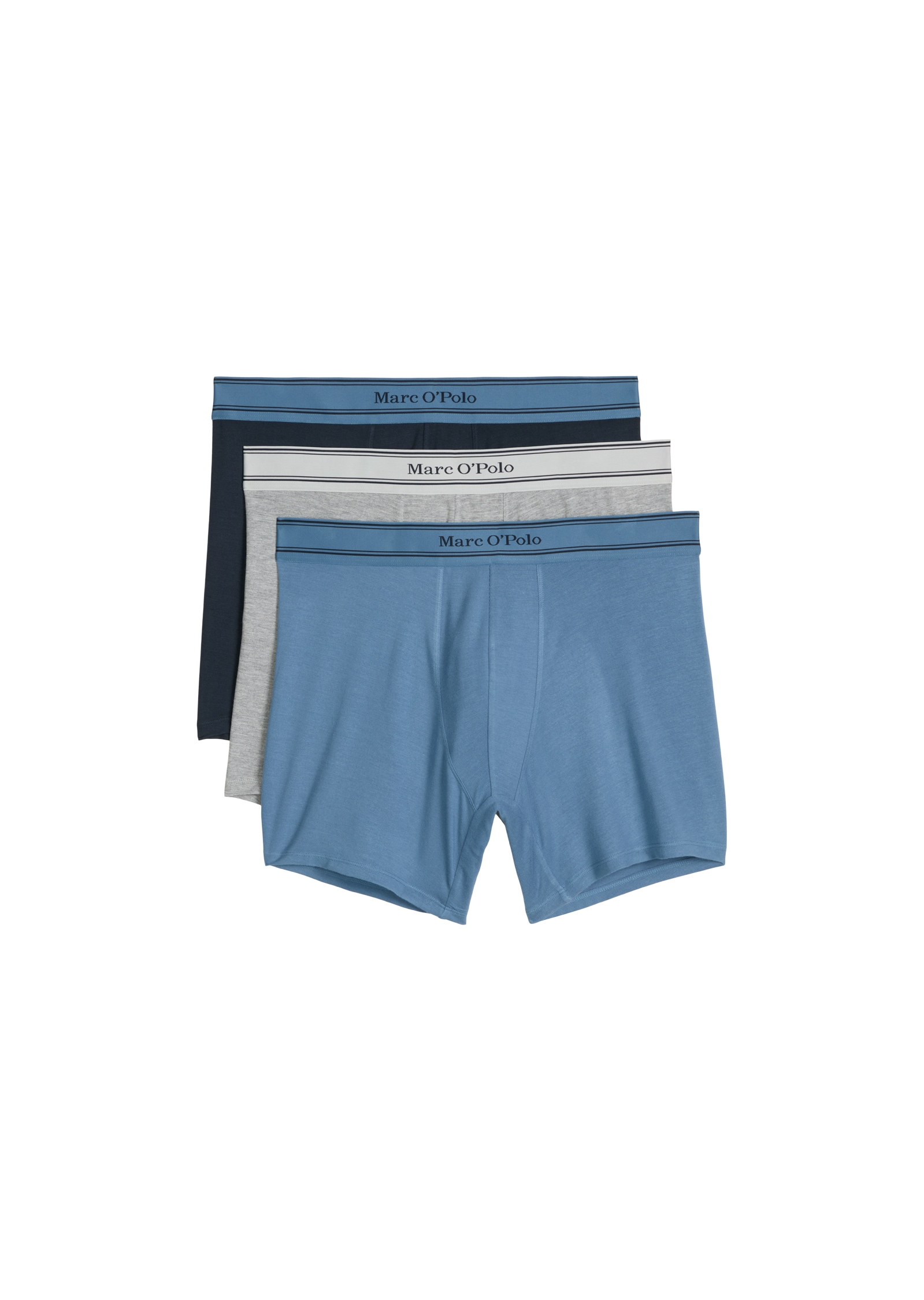 Marc O'Polo Retro Pants »Modal« mit etwas längerem Bein, Logobund, ohne Eingriff