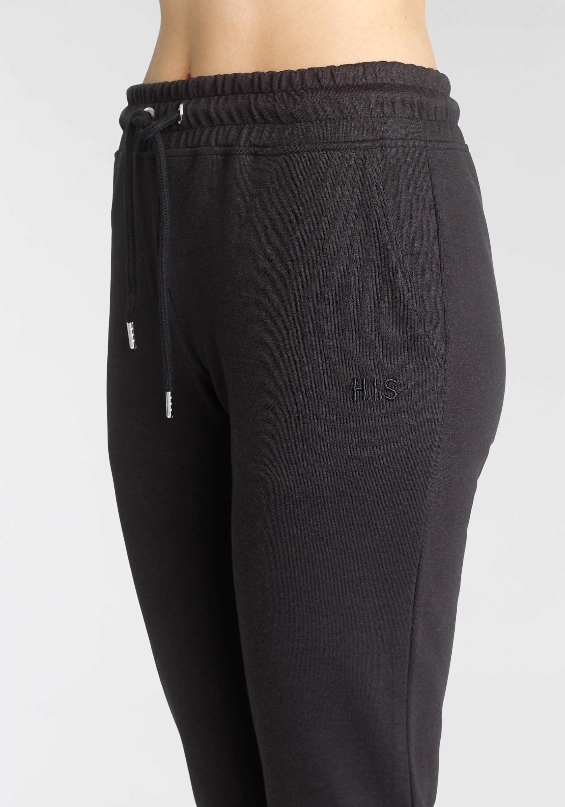 H.I.S Sweathose »- Relaxhose - Schlupfhose«, mit kleinem Aufschlag am Saum, Loungewear