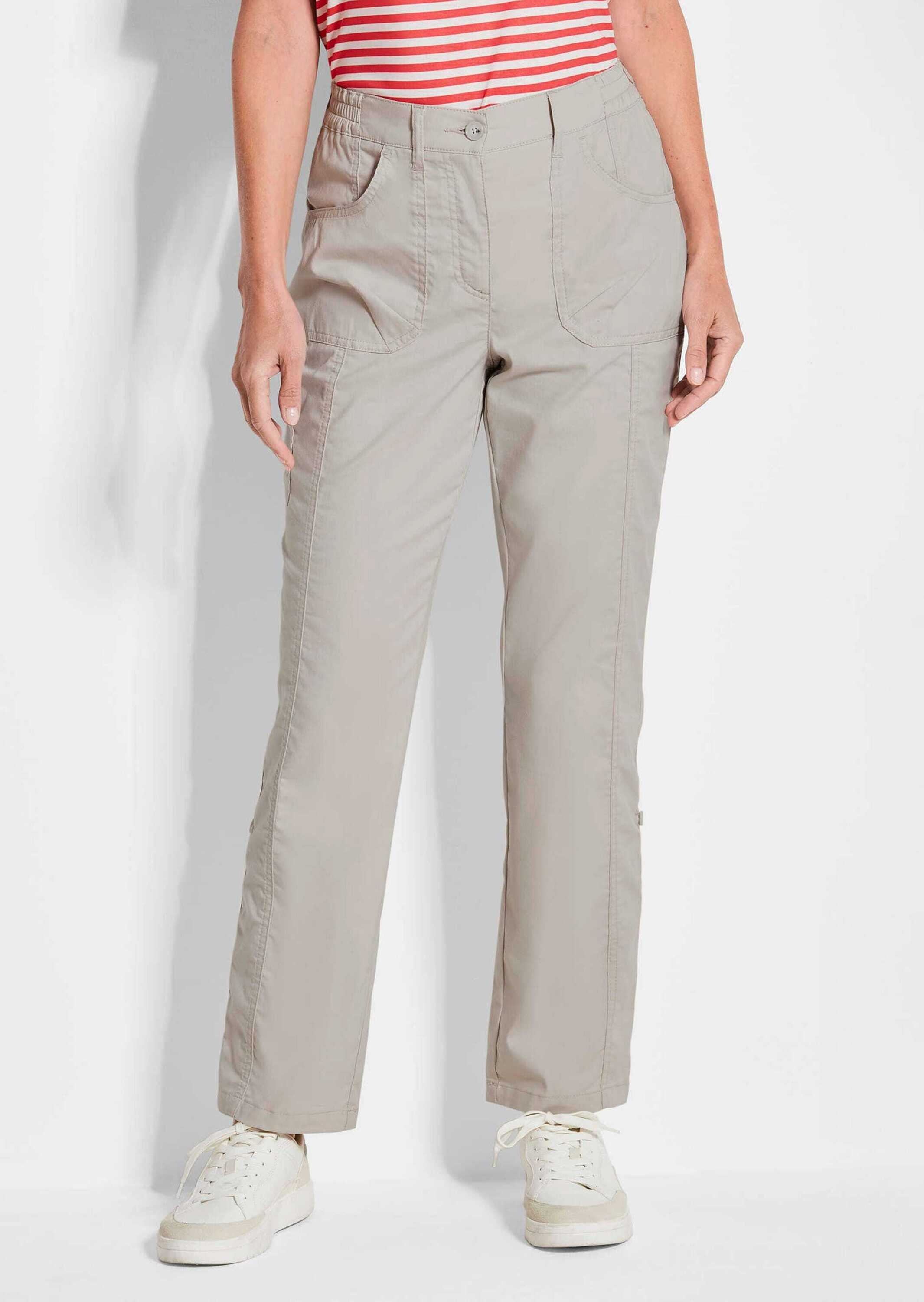 GOLDNER Stoffhose »Kurzgröße Krempelbare Hose mit Funktion«