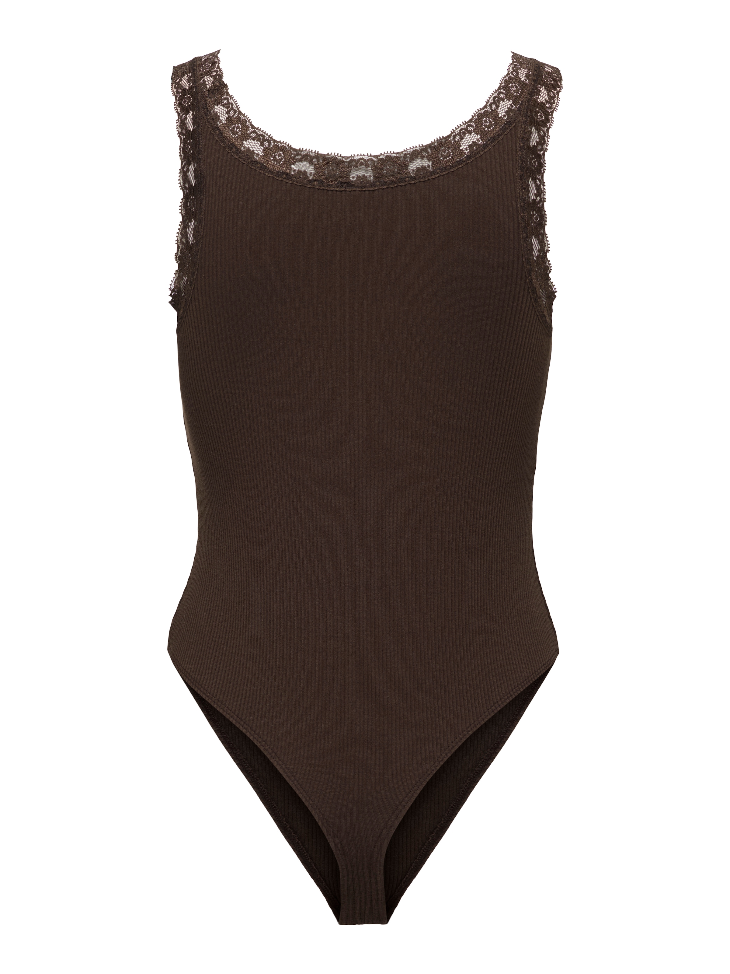 ONLY Body »ONLVINI S/L LACE BODYSUIT RS JRS« Baumwollmischung, Spitze