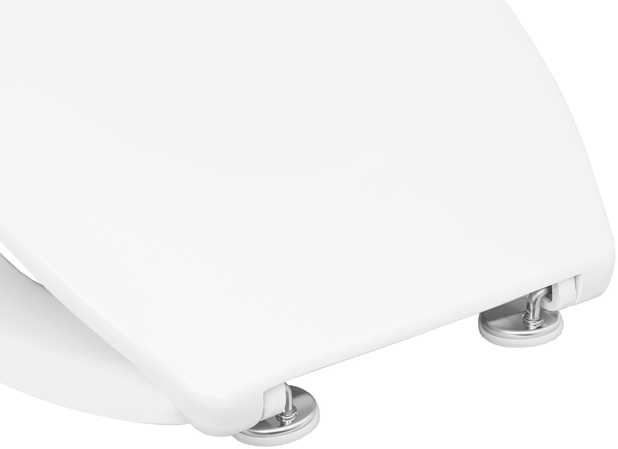 CORNAT WC-Sitz »Klassisch weißer Look - Pflegeleichter Duroplast«